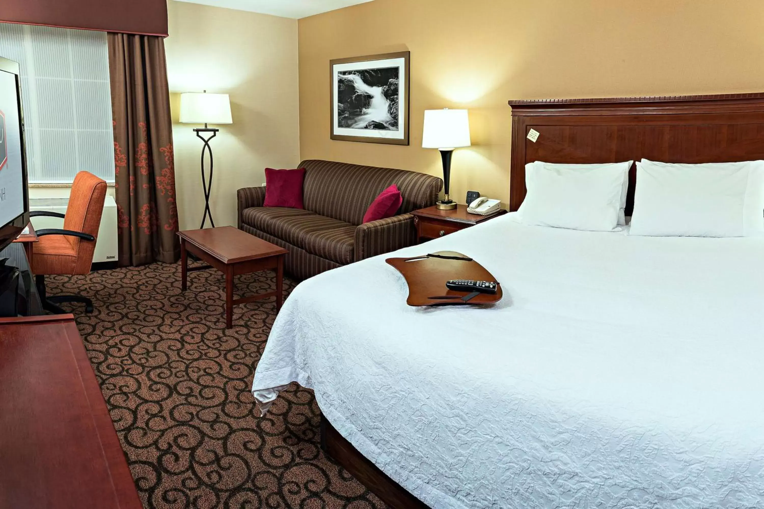 King Room with Sofa Bed - Non-Smoking in Hampton Inn Littleton King Room with Sofa Bed - Non-Smoking in Hampton Inn Littleton