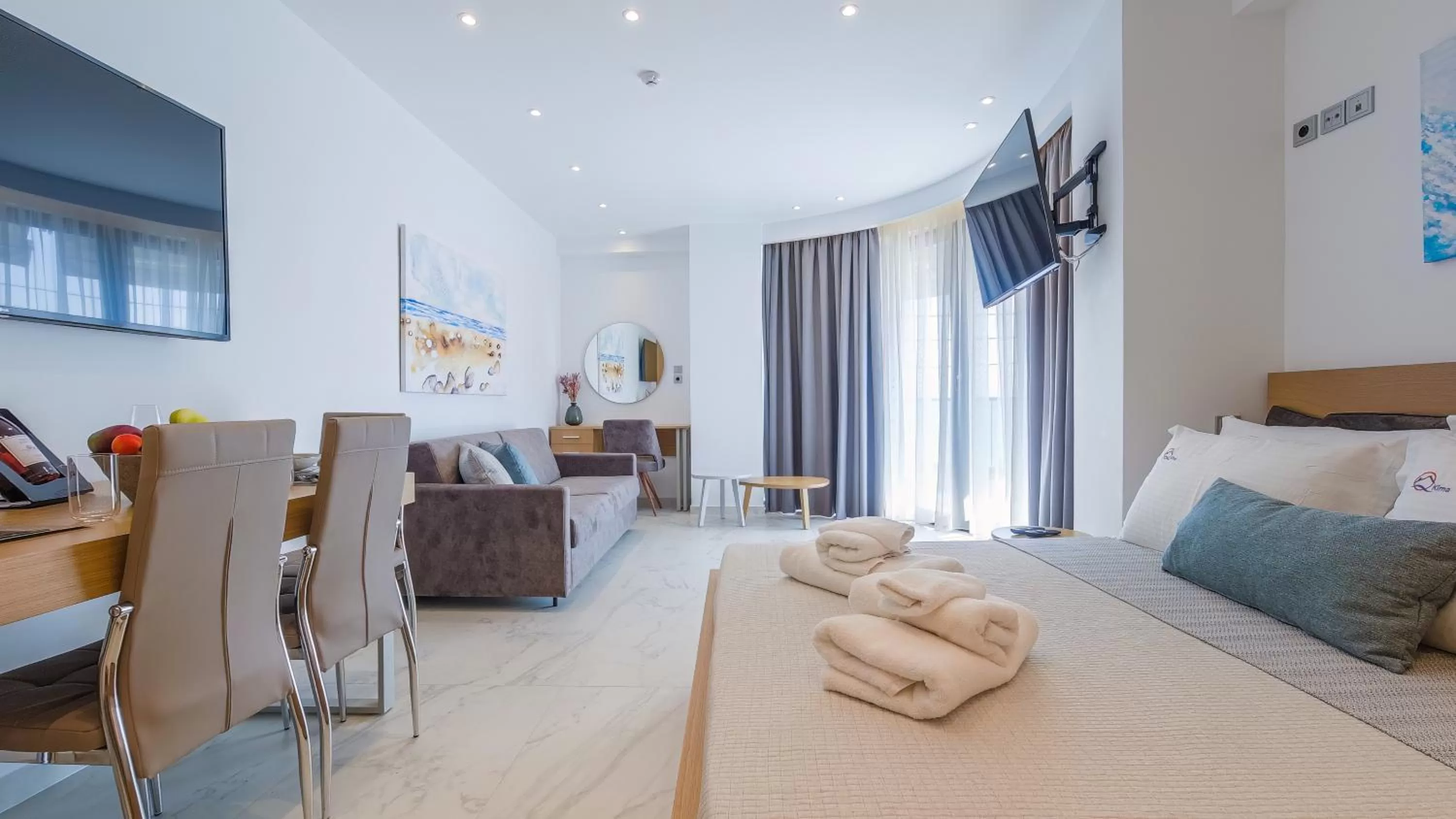 Bed in Kima Premium Apartments