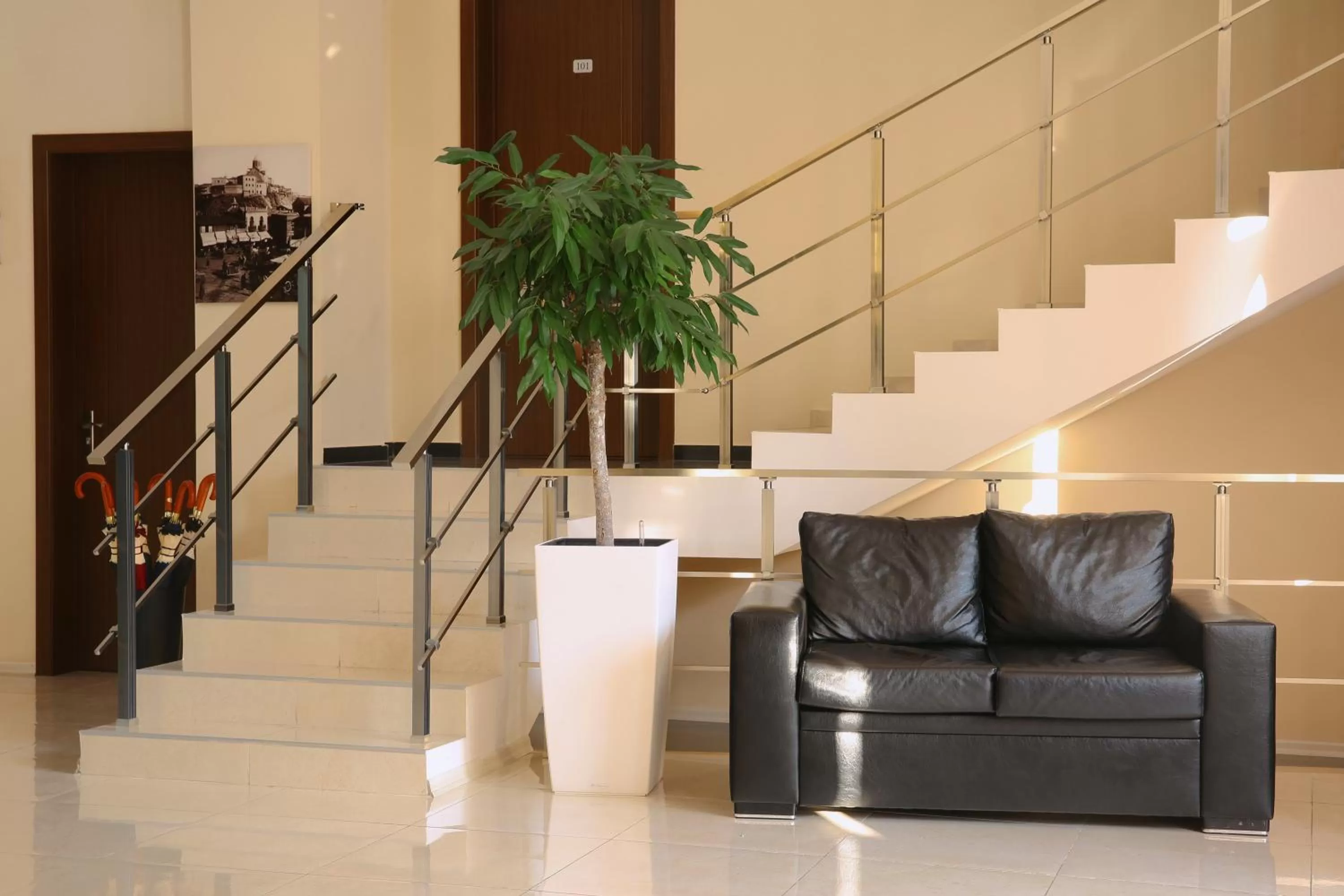 Lobby or reception in Hotel Gureli