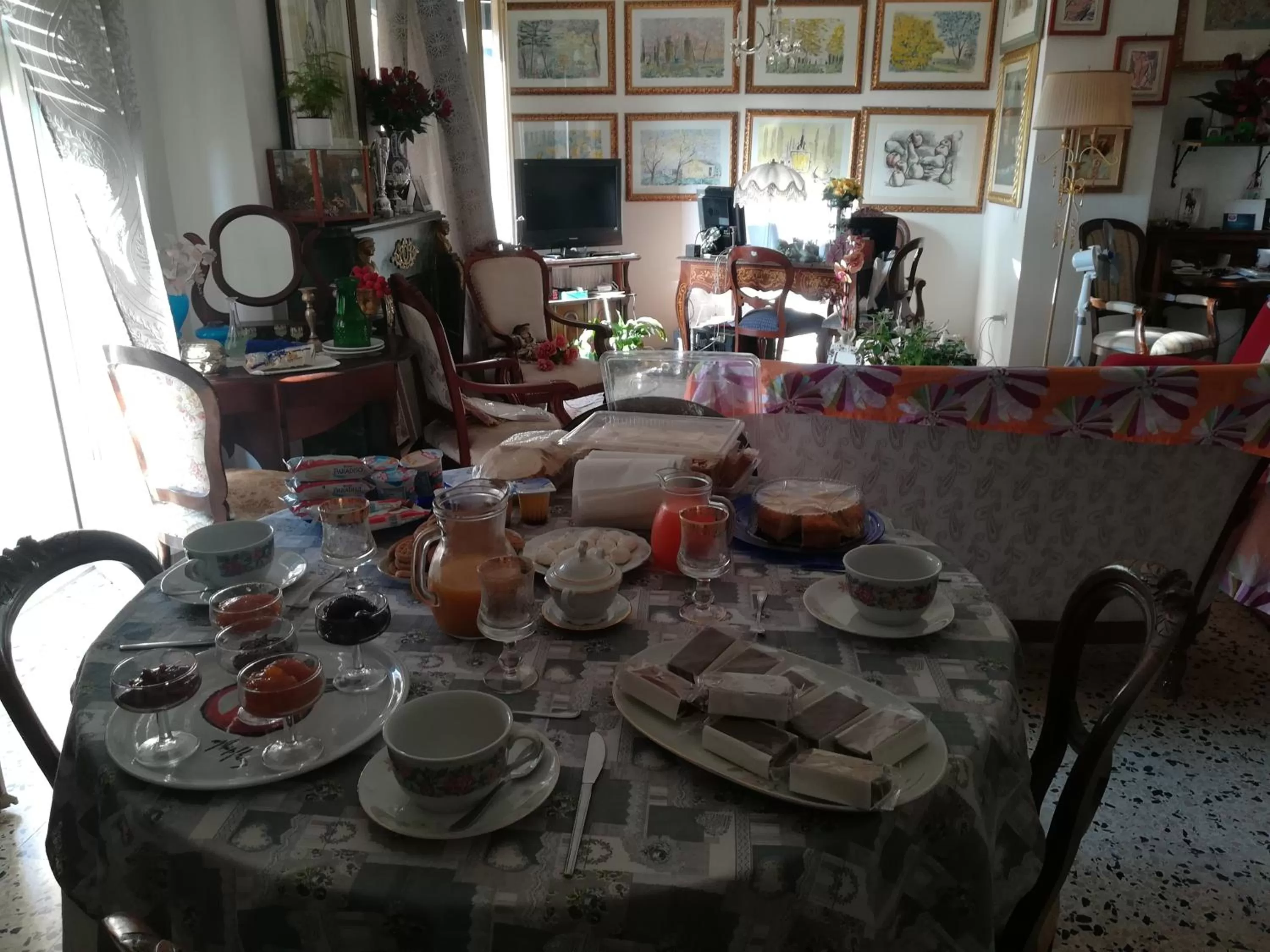 Food and drinks in Domus Aurea