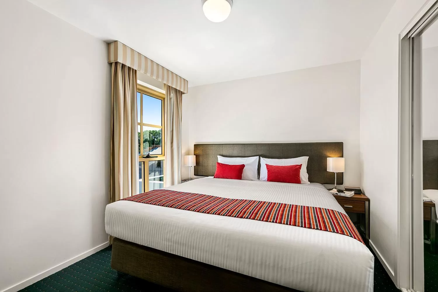 Bedroom, Bed in Melbourne Carlton Central Apartment Hotel Official