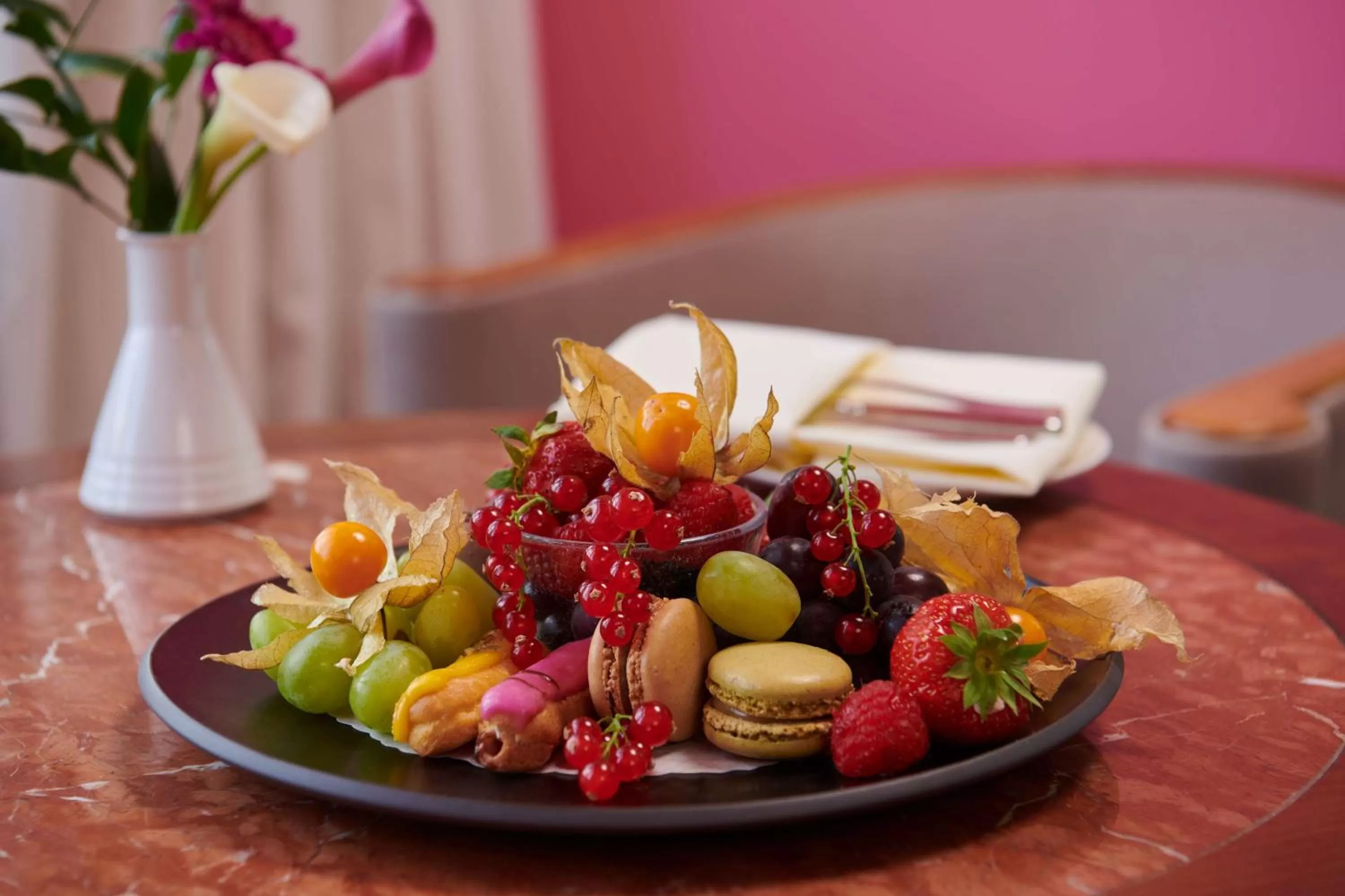 Food and drinks in Hotel Schloss Eckberg