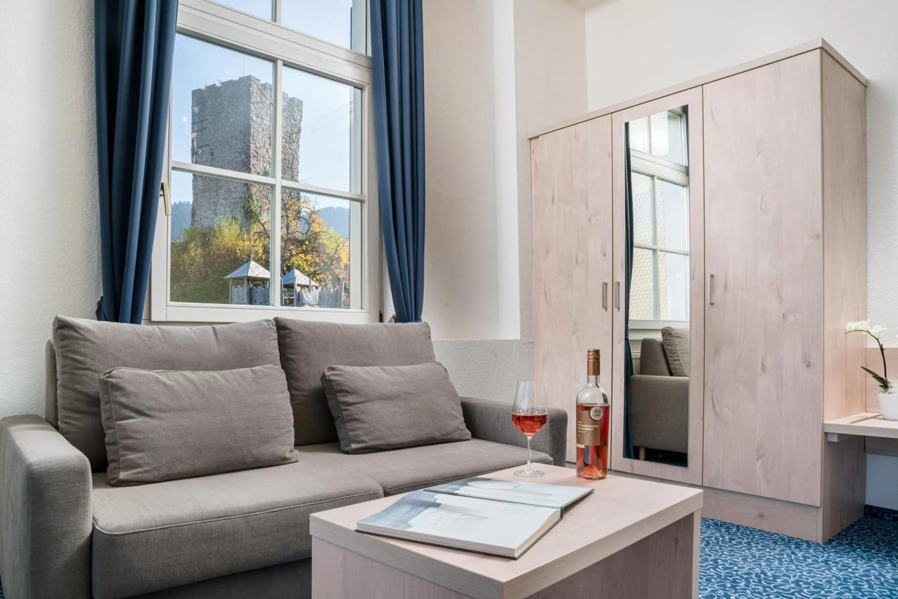 Decorative detail in Hotel Schloss Hornberg