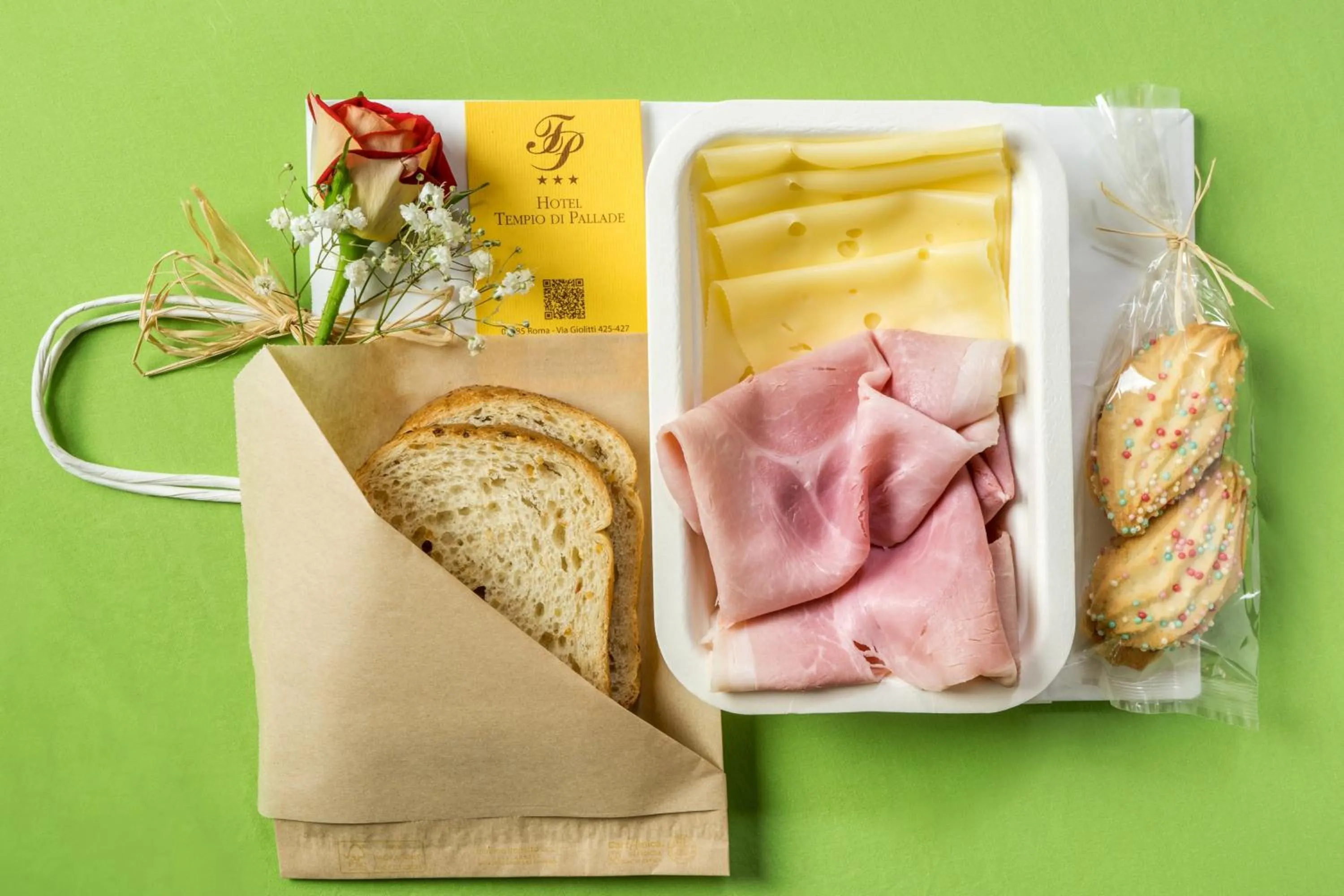 Food and drinks in Hotel Tempio Di Pallade