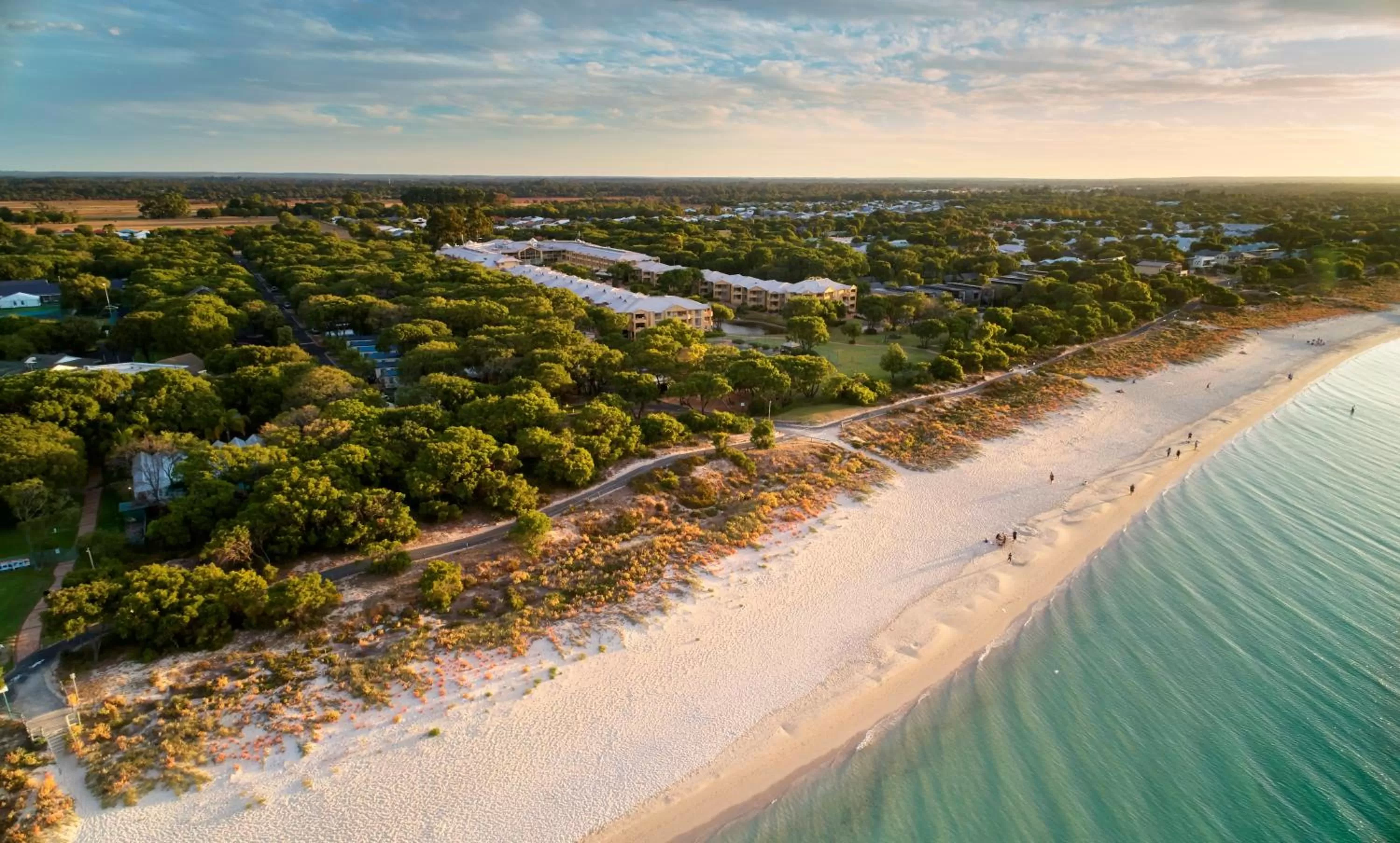 Bird's eye view in Abbey Beach Resort