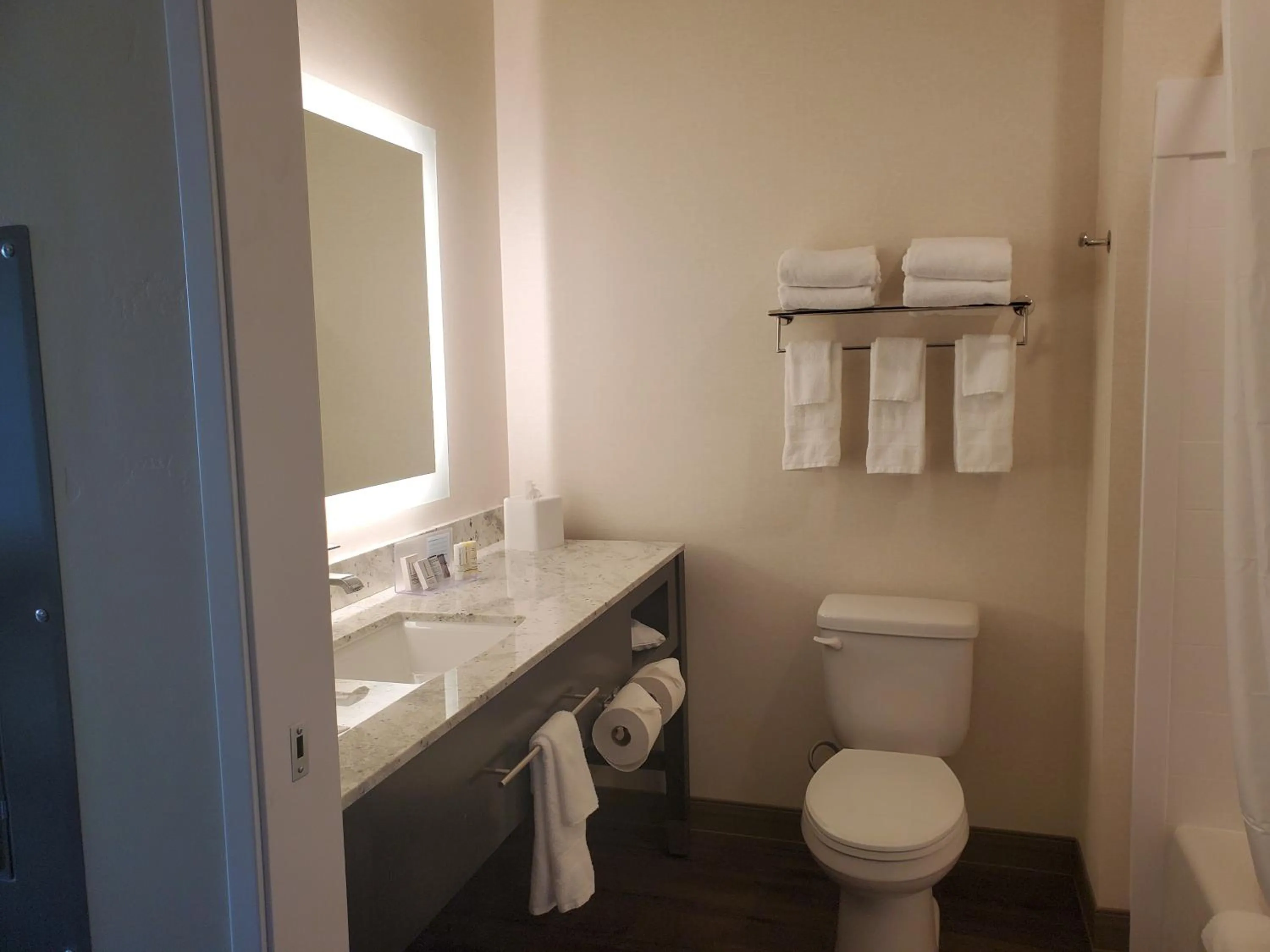 Toilet in Simple Suites Boise Airport