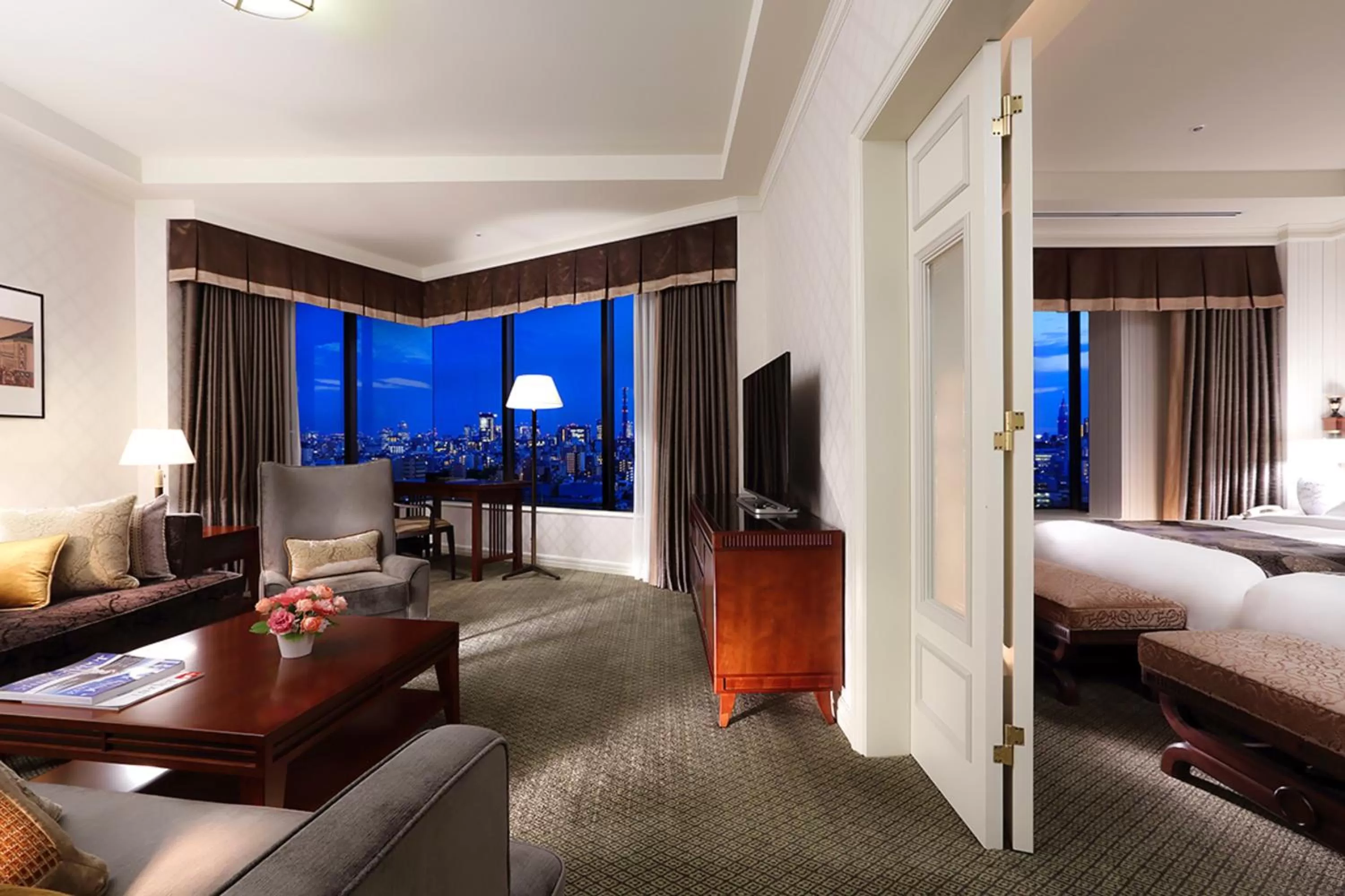 Photo of the whole room, Bed in Hotel Chinzanso Tokyo