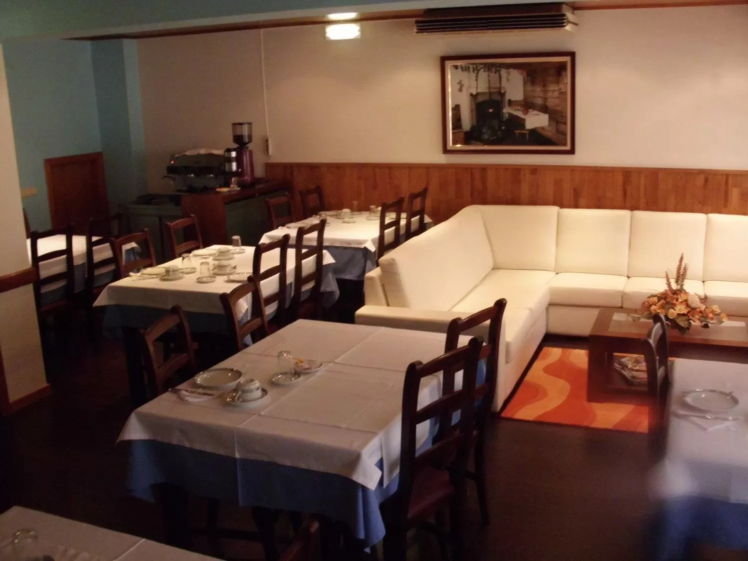 Dining area in Hotel Classis