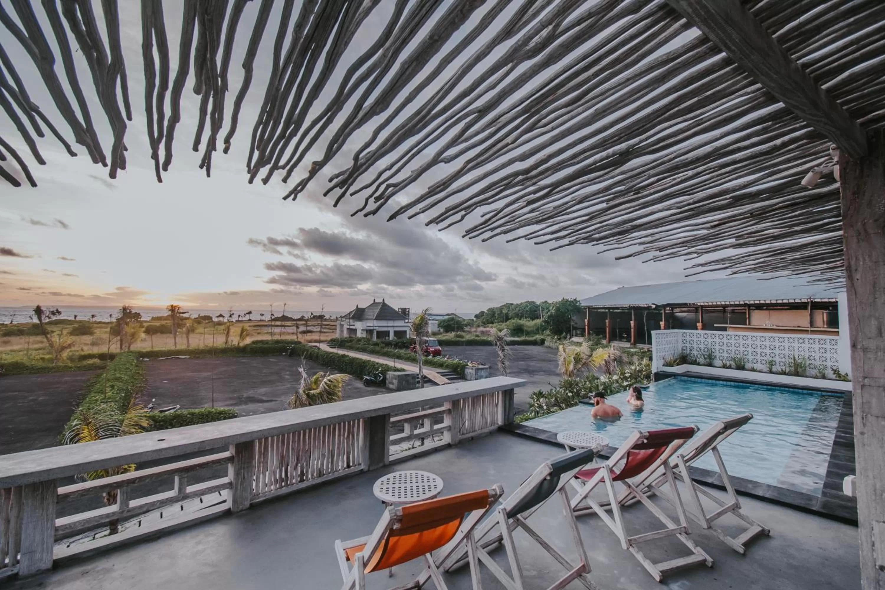 Seating area in Dream Beach Huts