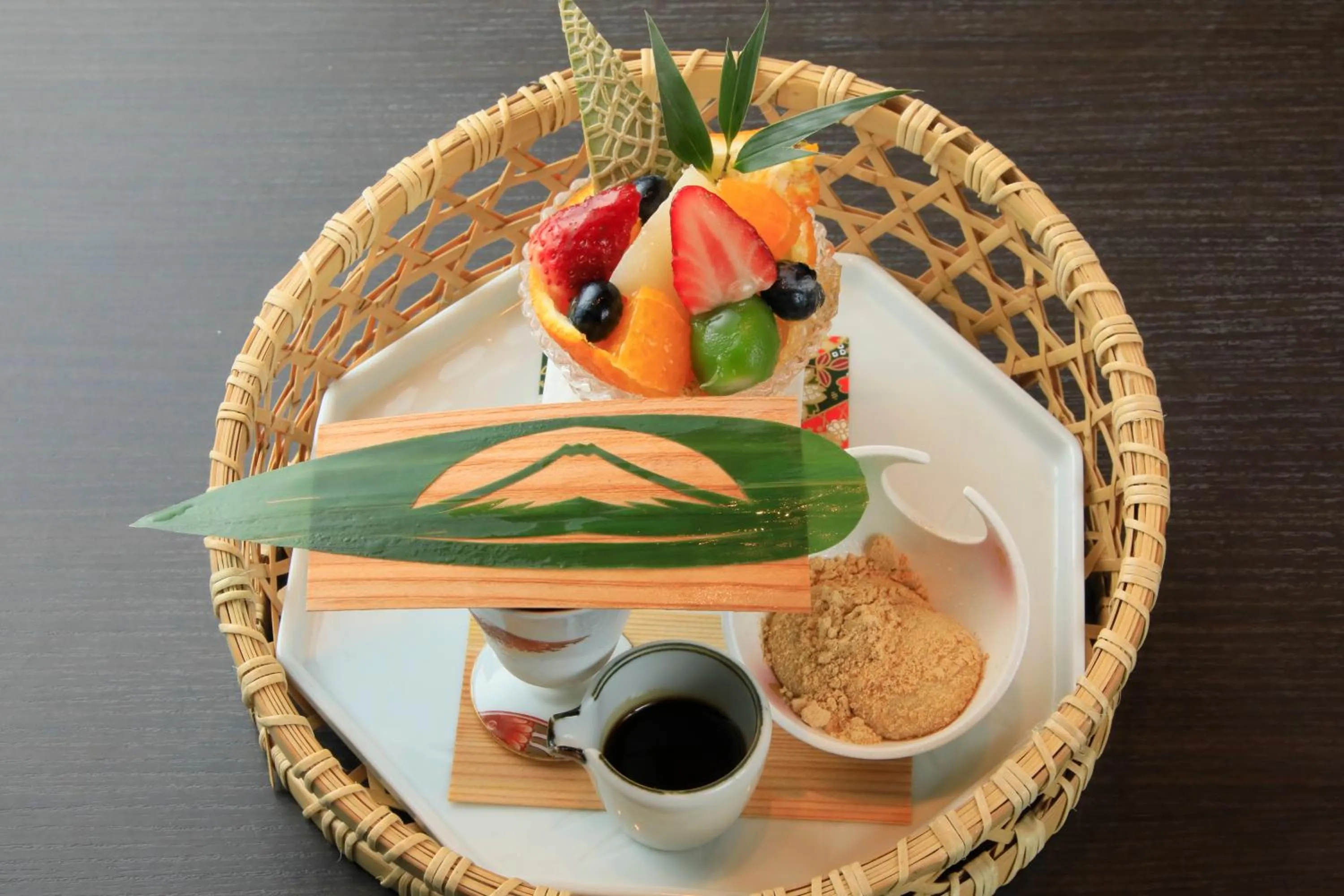 Food and drinks in Fuji Onsenji Yumedono