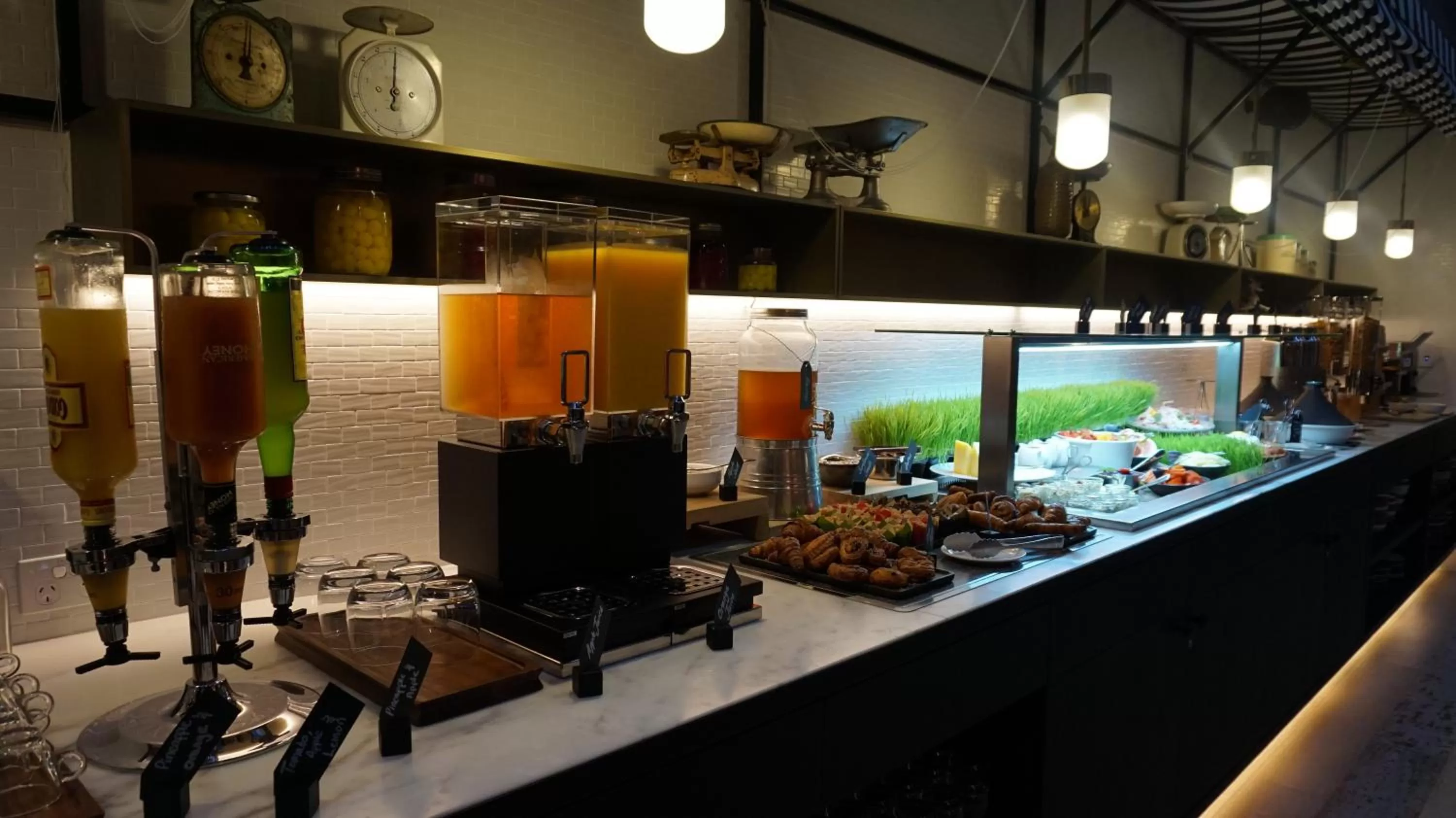 Continental breakfast in Ovolo Sydney Woolloomooloo, a Wyndham Hotel