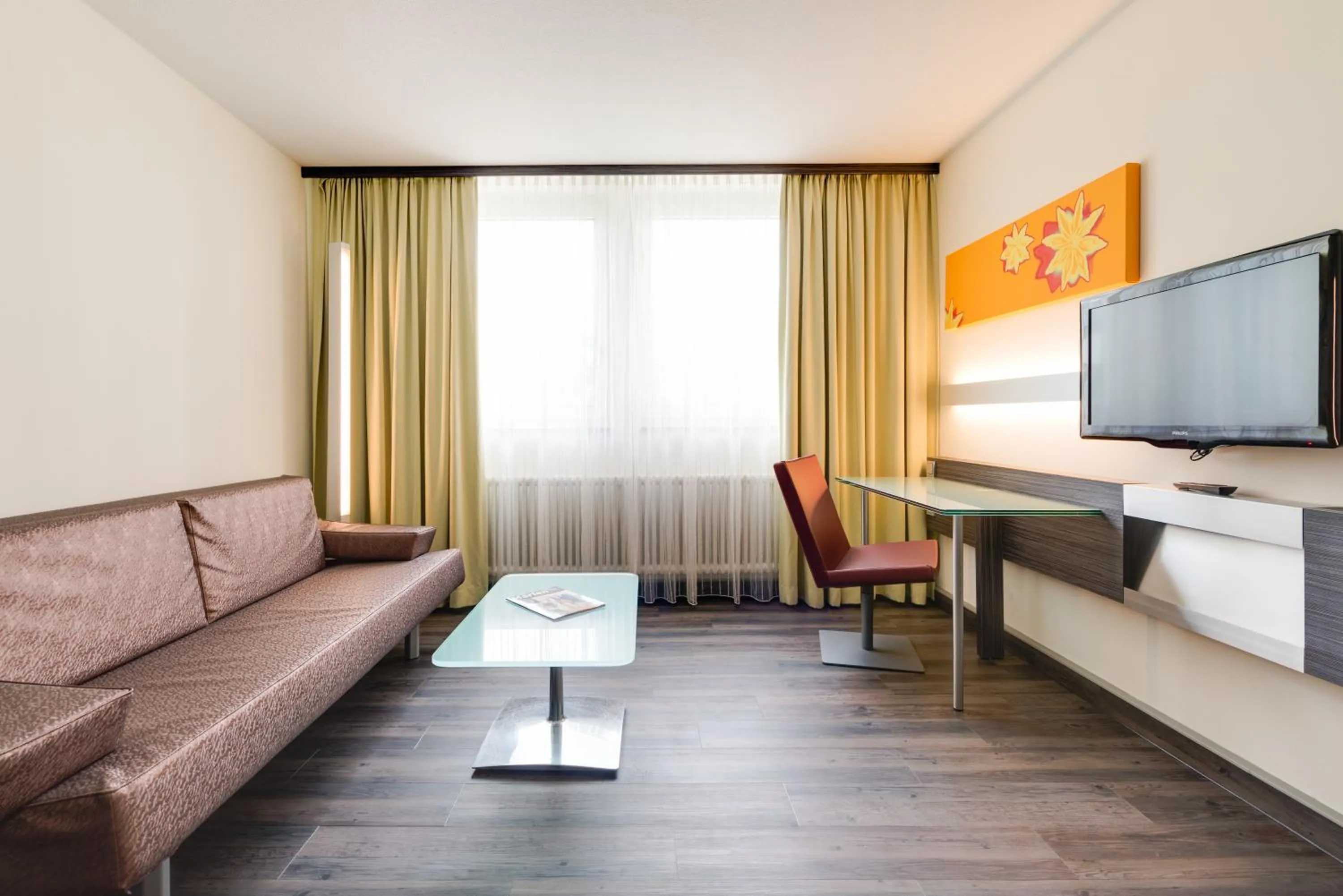 Seating area in Novina Hotel Wöhrdersee Nürnberg City