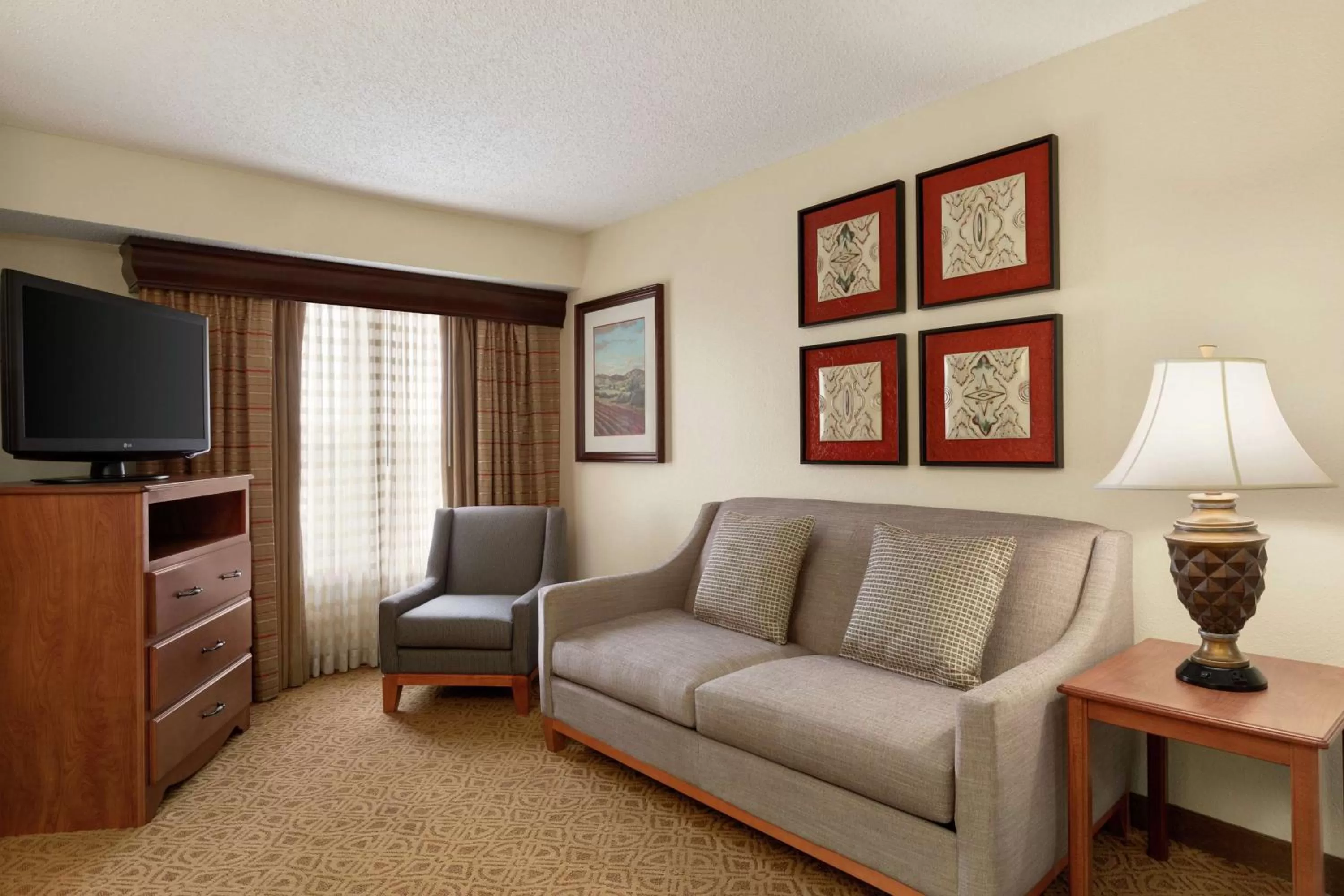 Bedroom in Homewood Suites by Hilton Dallas-Park Central Area