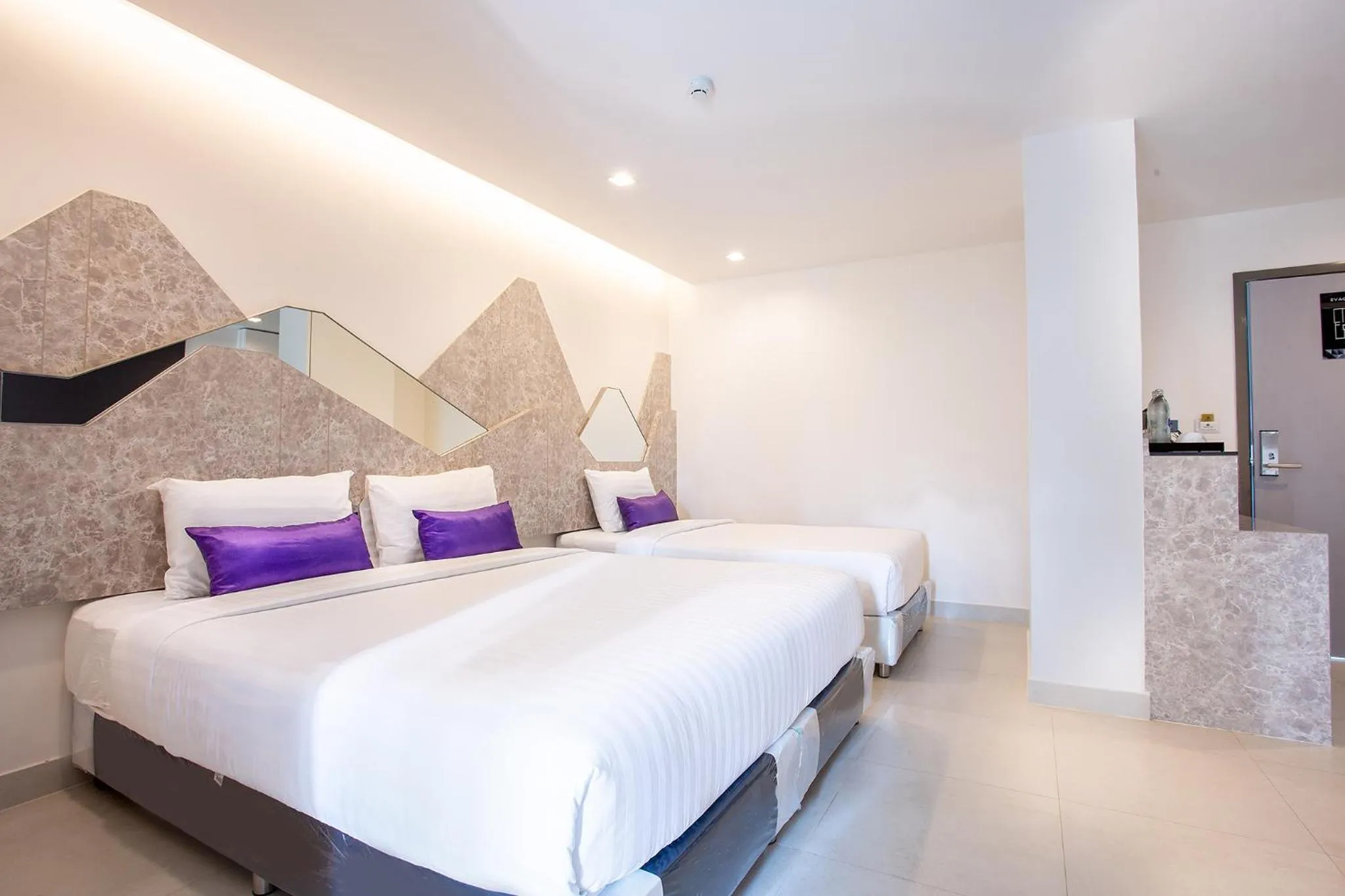 Bedroom, Bed in Spittze Hotel Pratunam