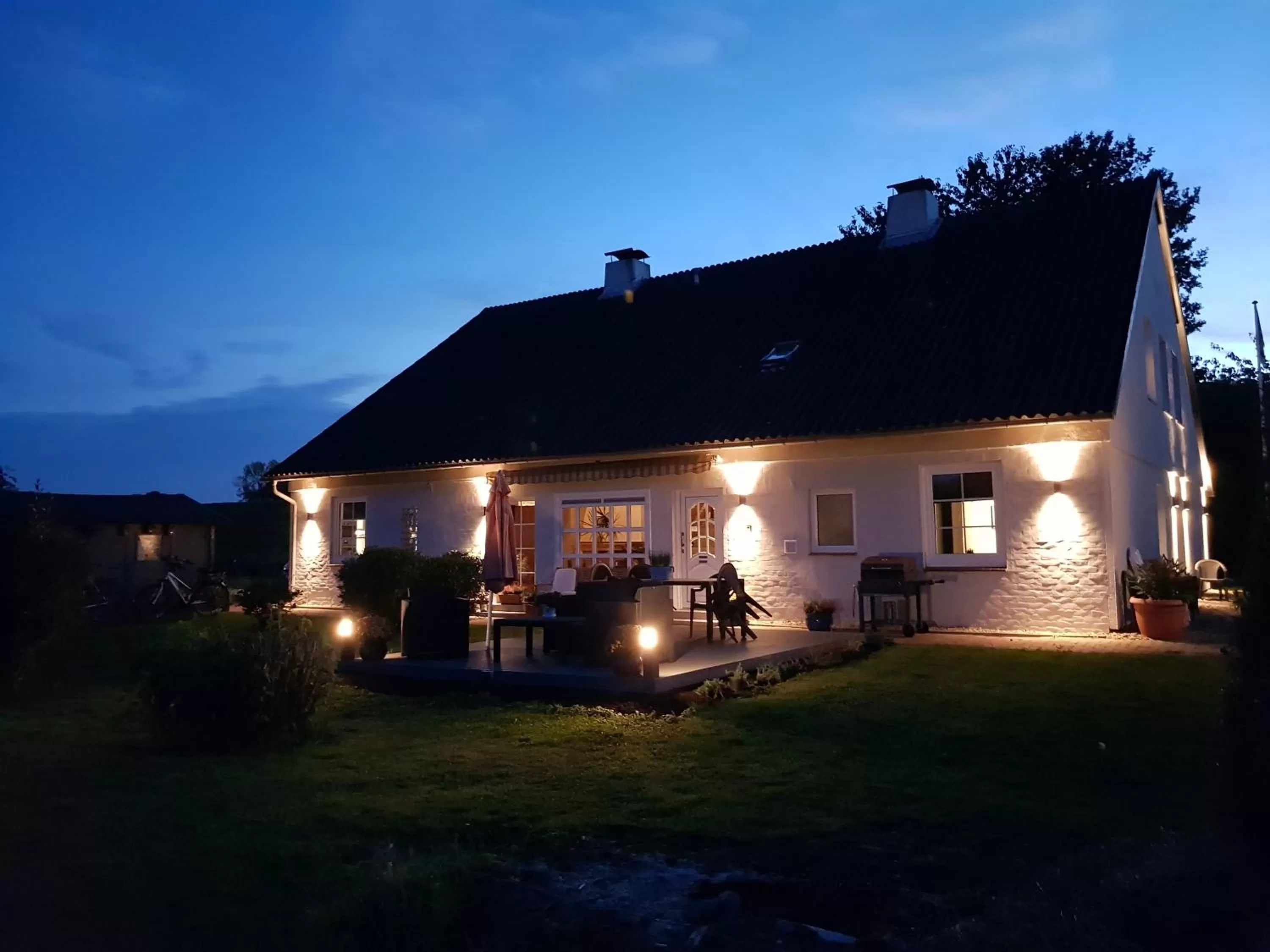 Garden in Best Pension