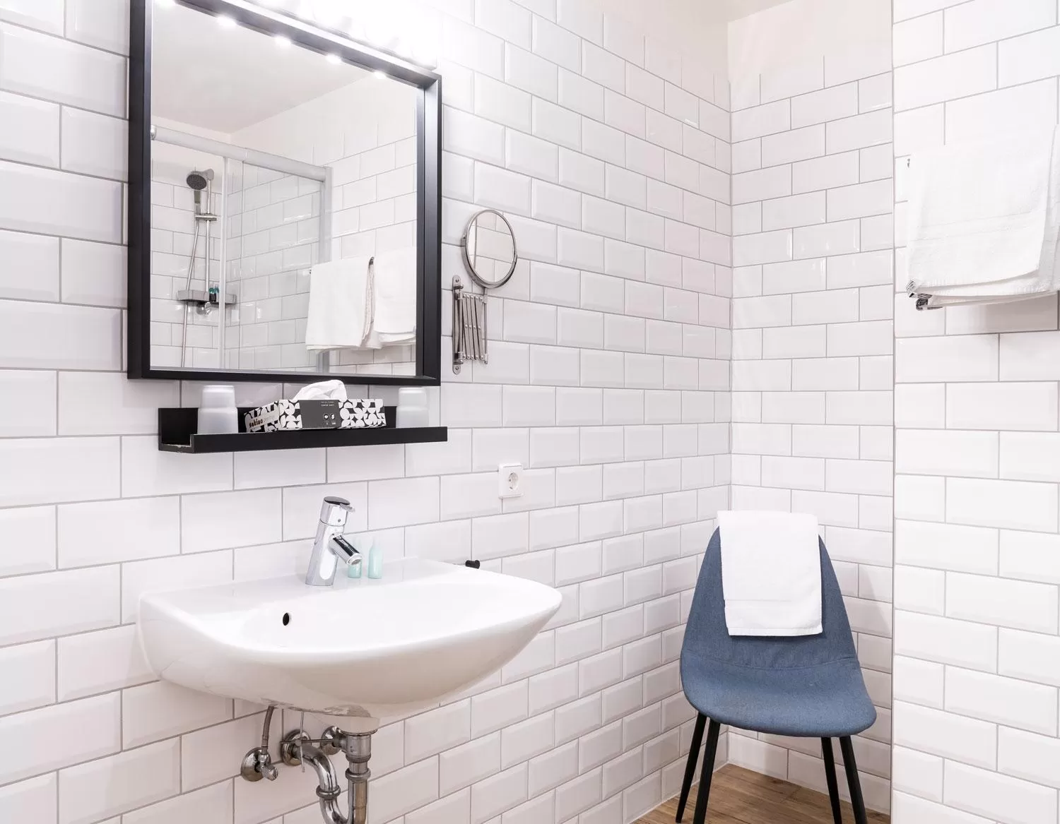 Bathroom in Hotel Beim Schupi Karlsruhe