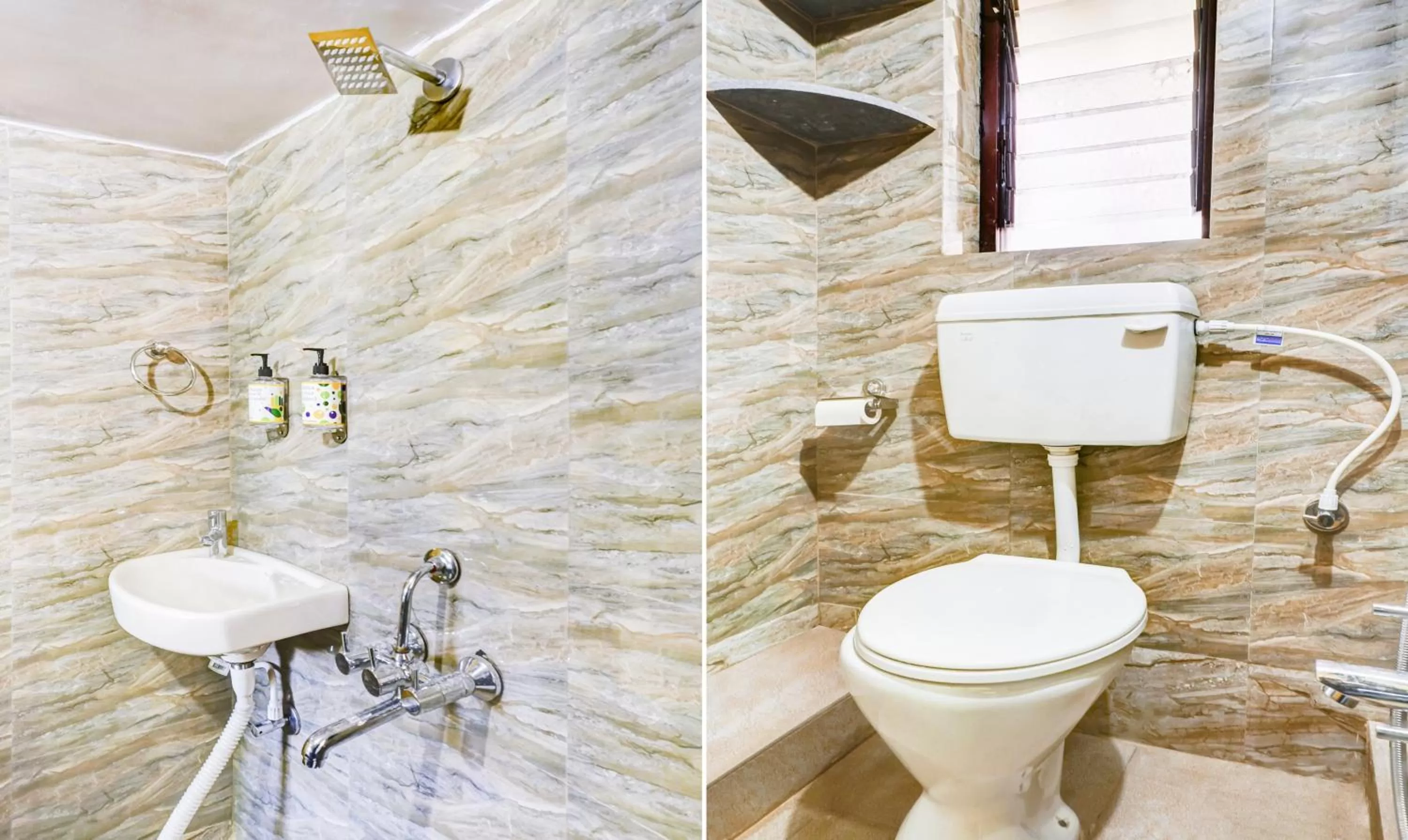 Bathroom in Hotel Bestow Inn Koregaon Park Pune -Near Osho Ashram