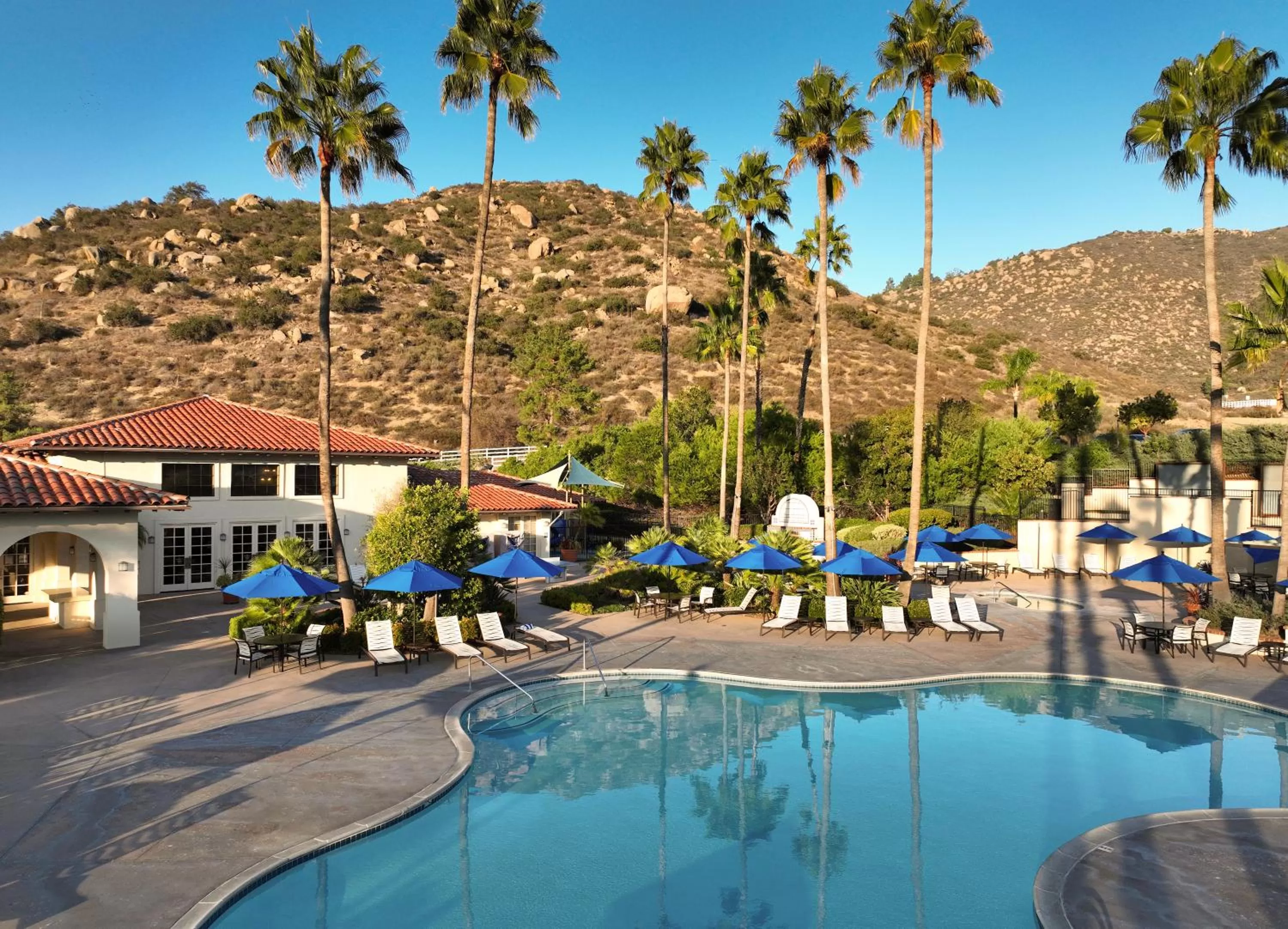 Swimming pool in Hyatt Vacation Club at the Welk, San Diego