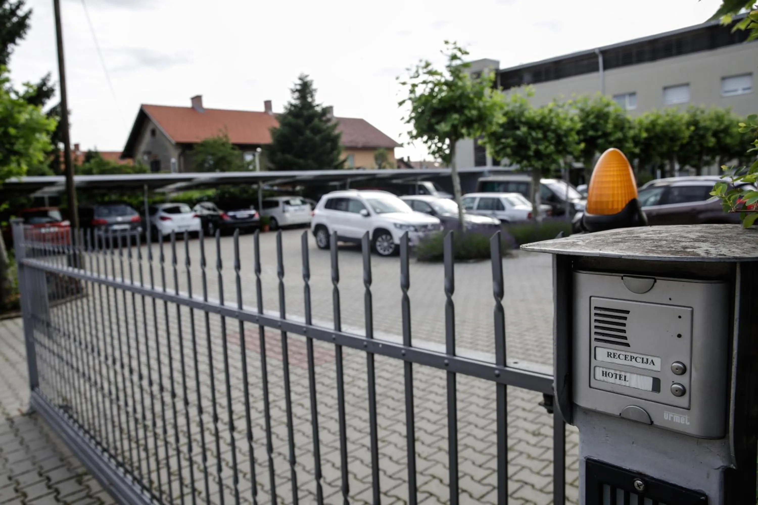 Facade/entrance in Hotel Tabor Maribor