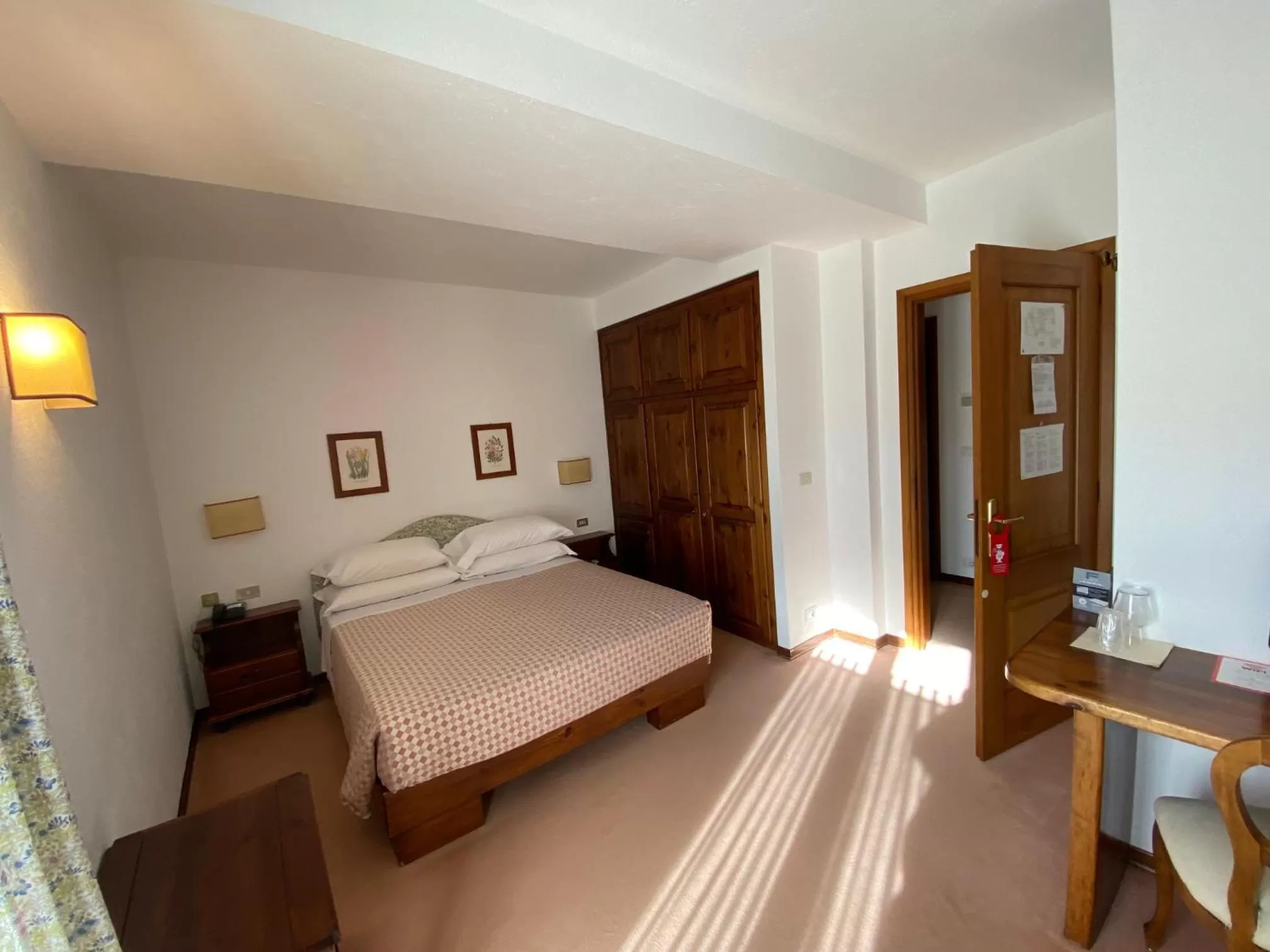 Bed in Hotel Triolet