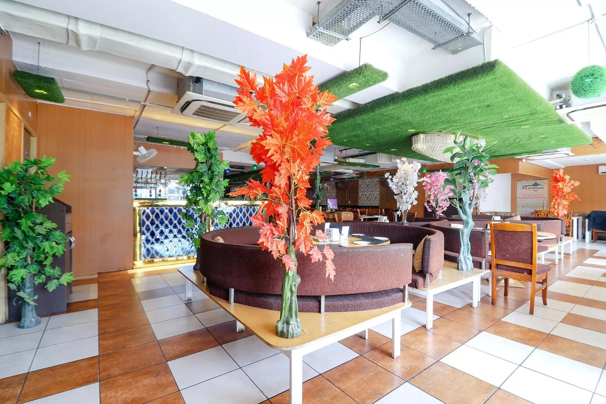 Patio in FabHotel Aamantran & Banquet Halls - Nr RTC X Roads Metro Station