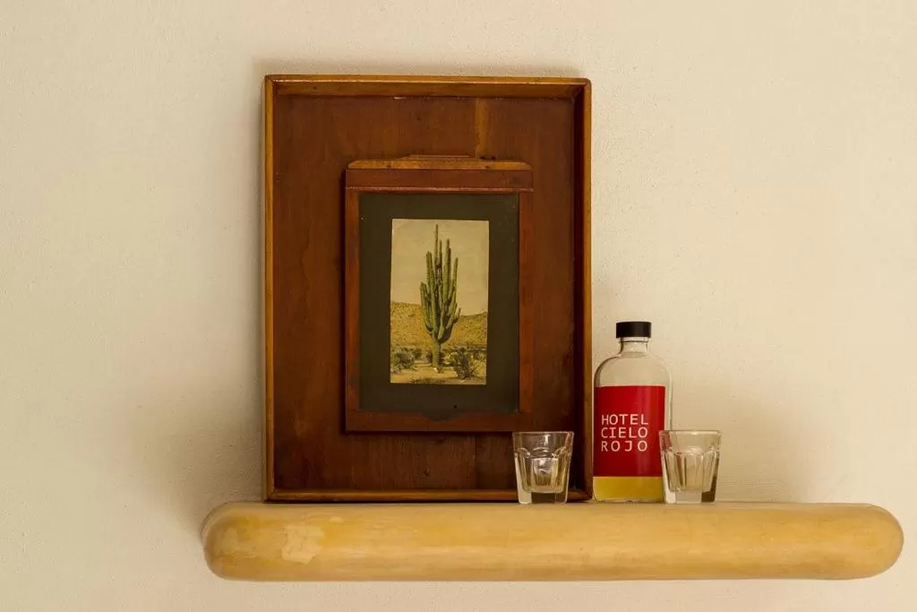 Decorative detail in Hotel Cielo Rojo