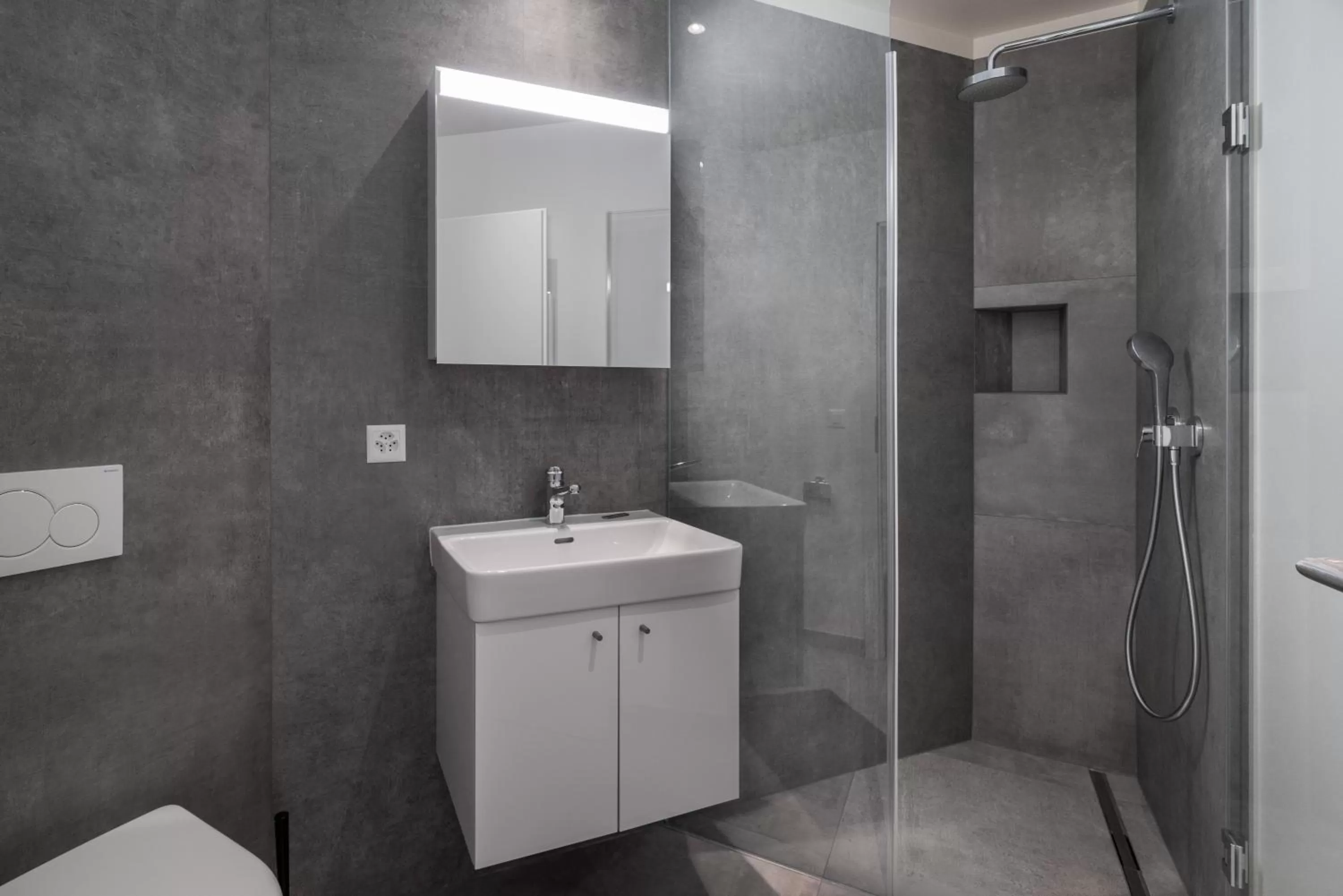 Bathroom in The Studios Montreux - Swiss Hotel Apartments