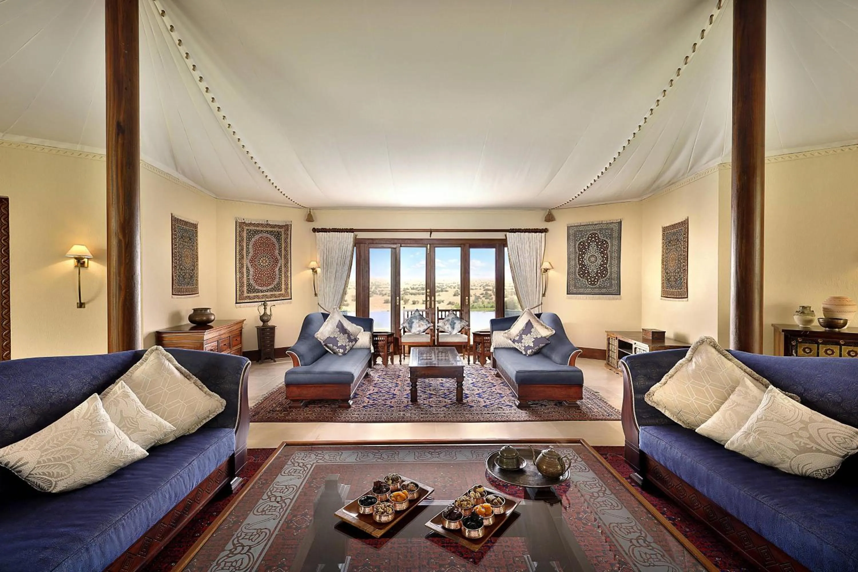 Living room in Al Maha, a Luxury Collection Desert Resort & Spa, Dubai