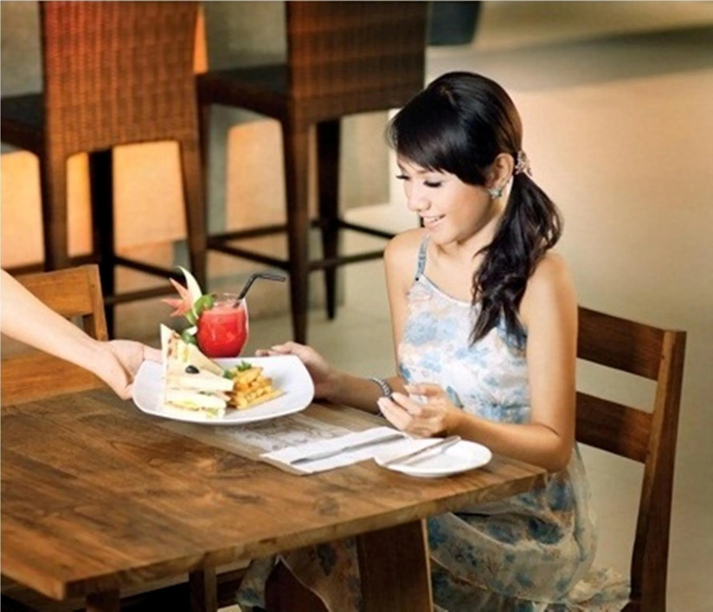 Restaurant/places to eat in Ananta Legian Hotel