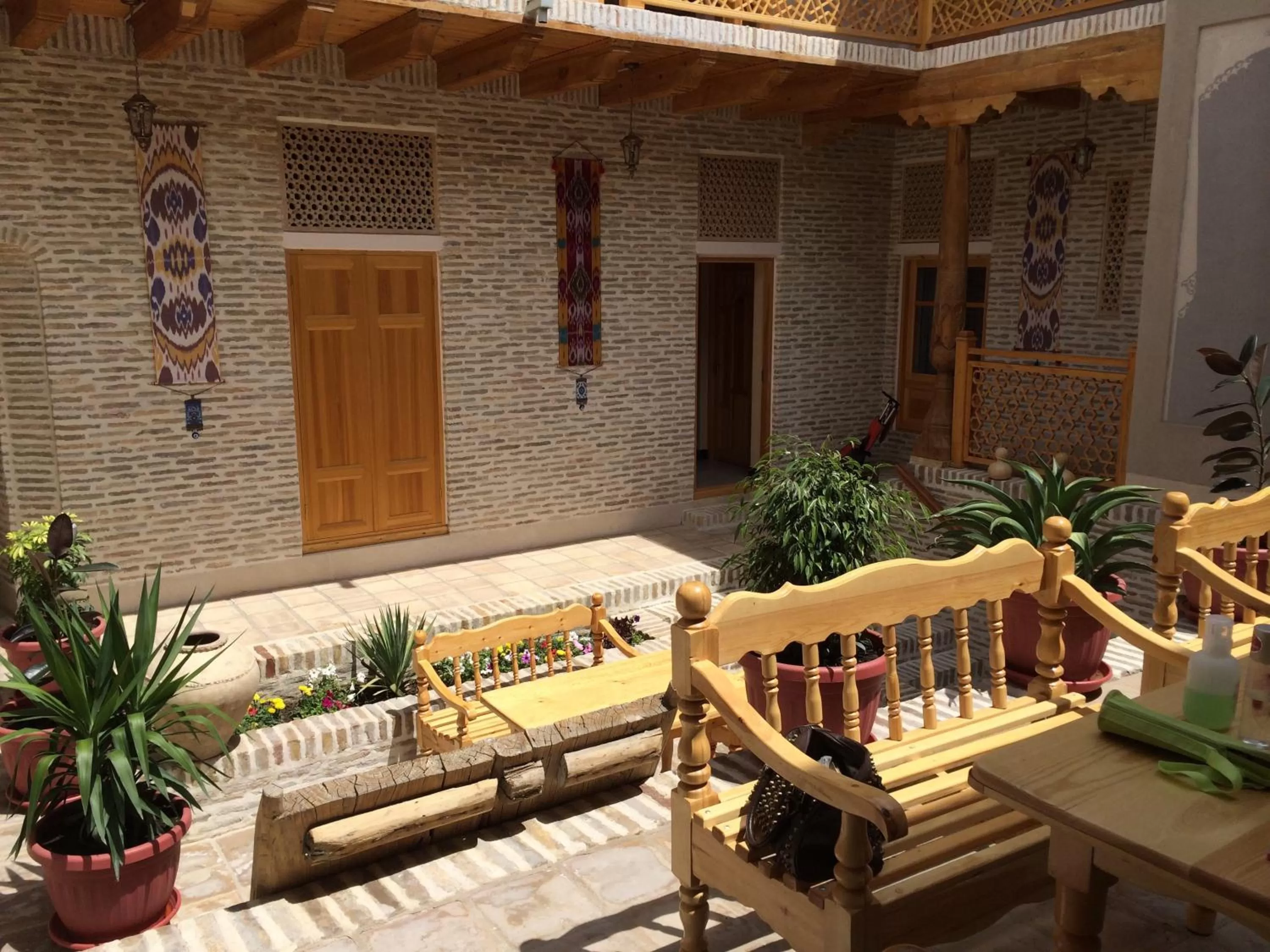 Patio in Kavsar Boutique Hotel