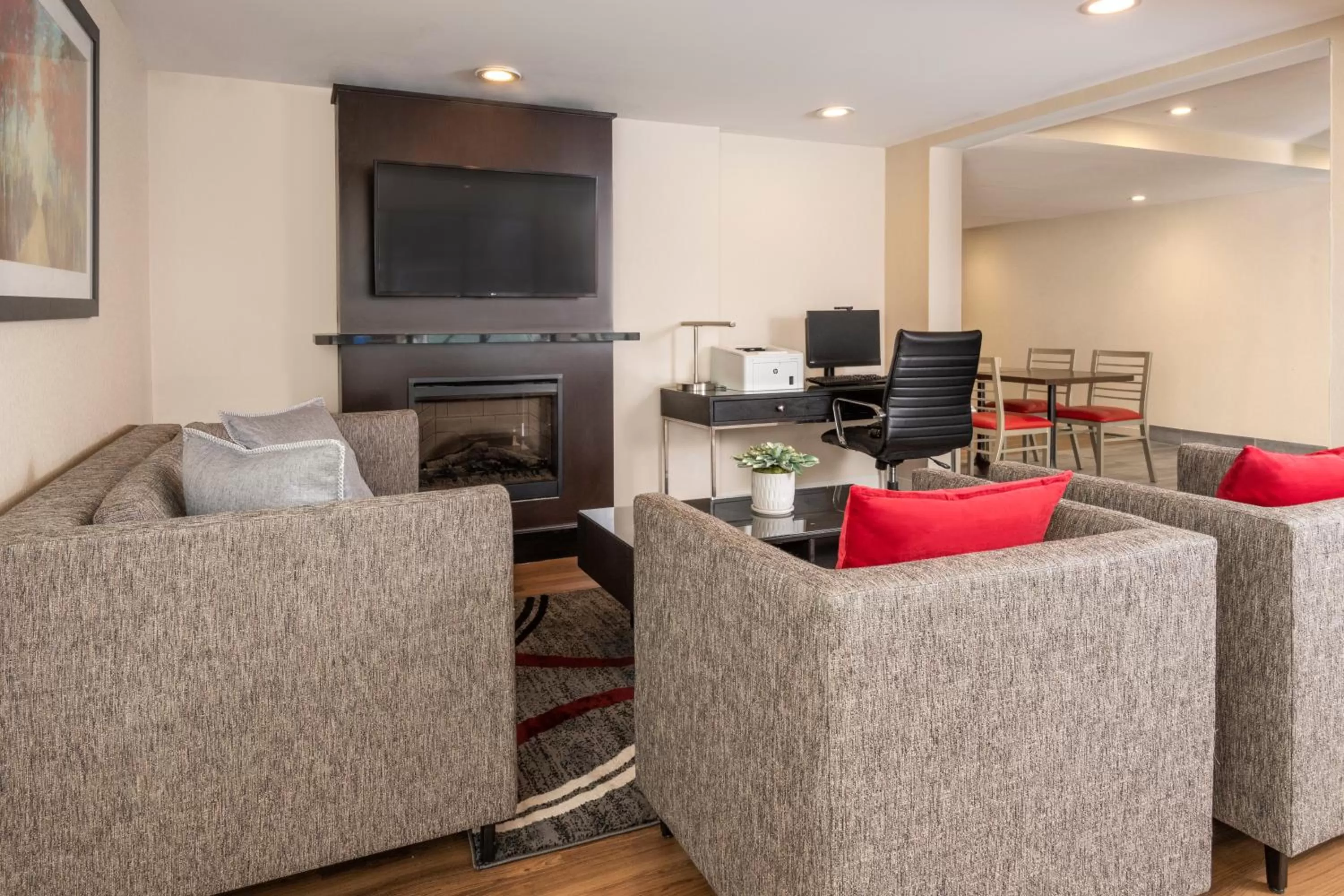 Lobby or reception in Comfort Inn