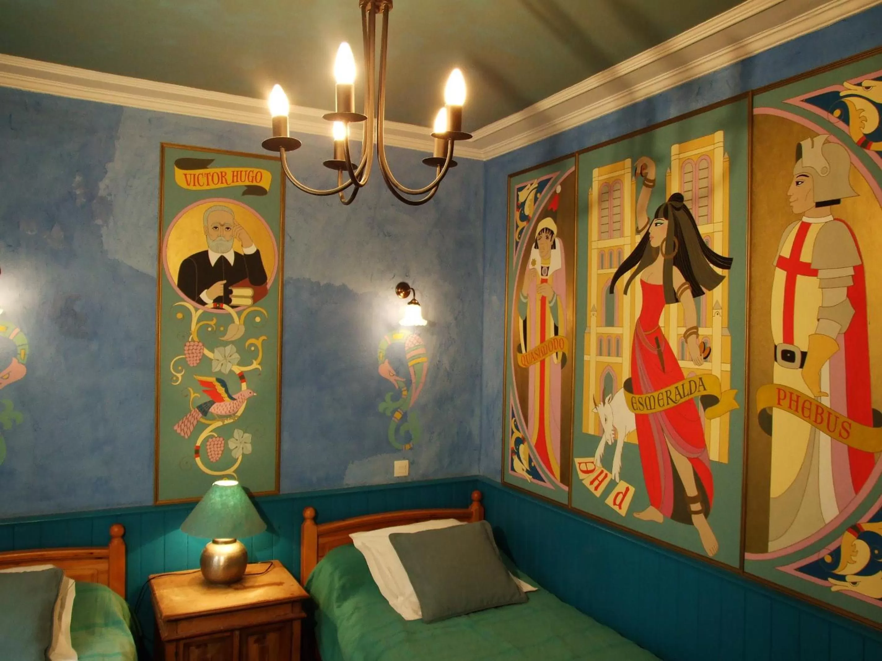 Bedroom in Hotel de Nesle