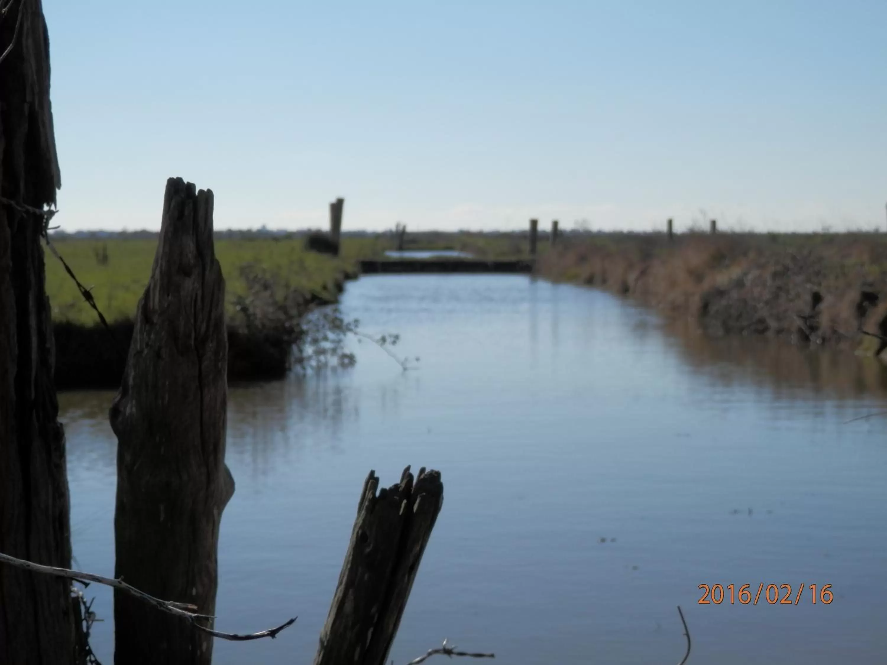 Natural landscape in La Désirade