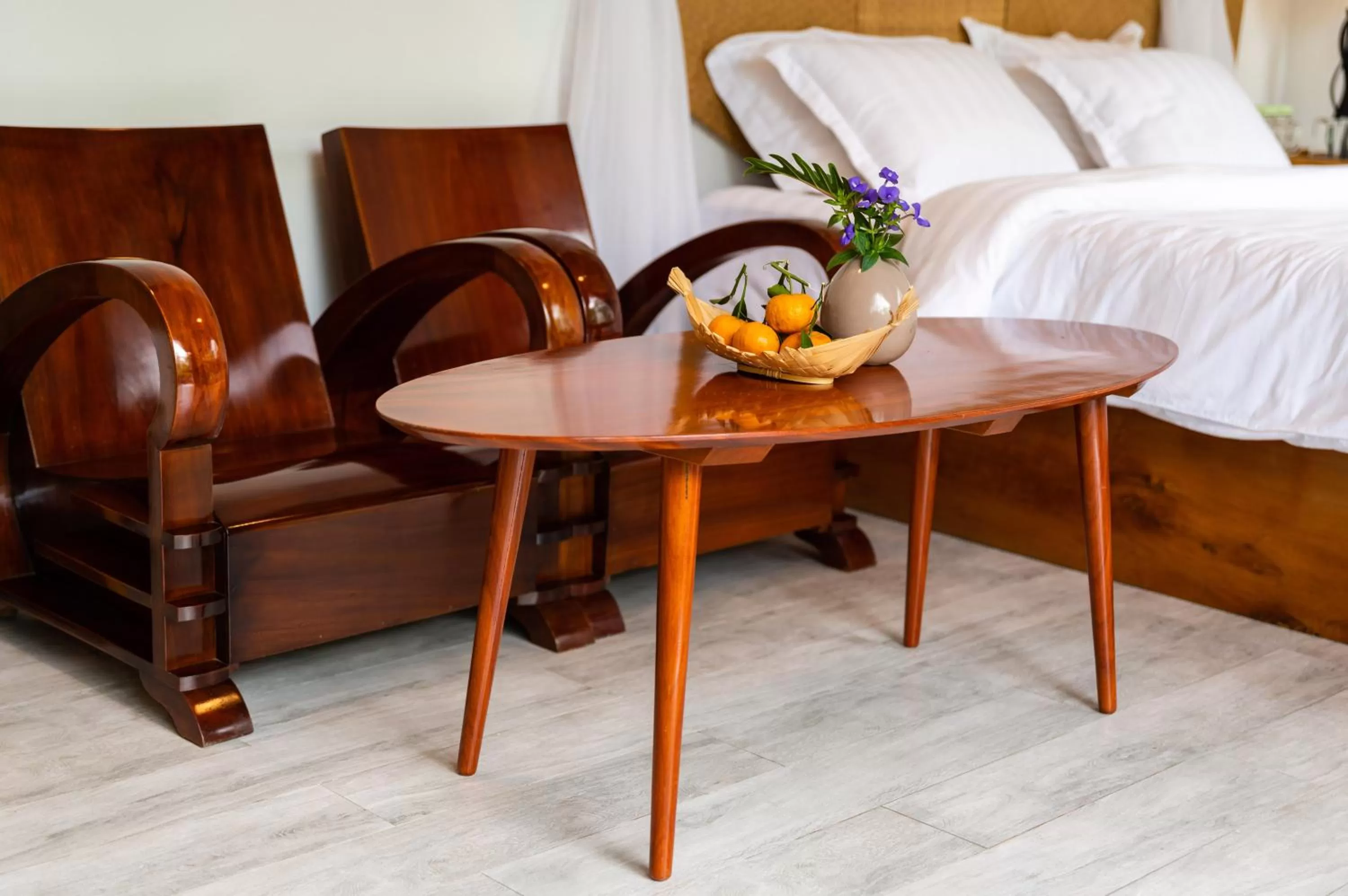 Bedroom, Bed in Binh Minh Eco Lodge