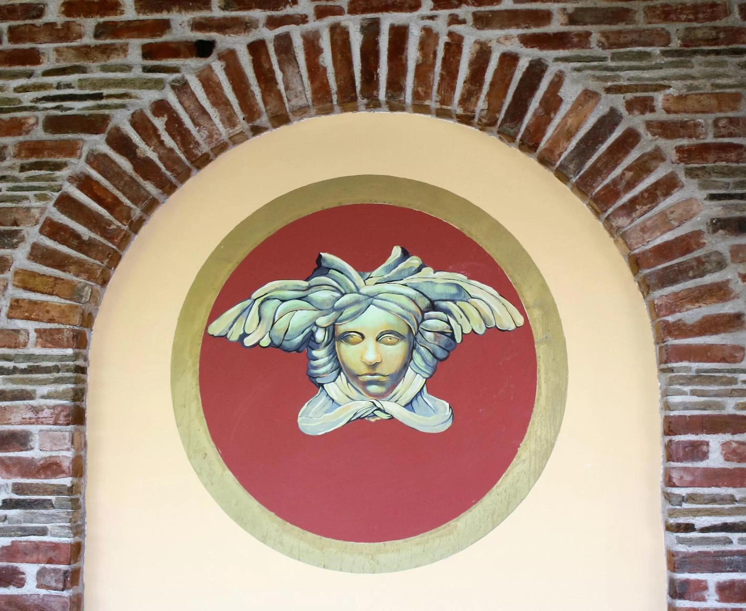 Decorative detail in Hotel Villa Verde