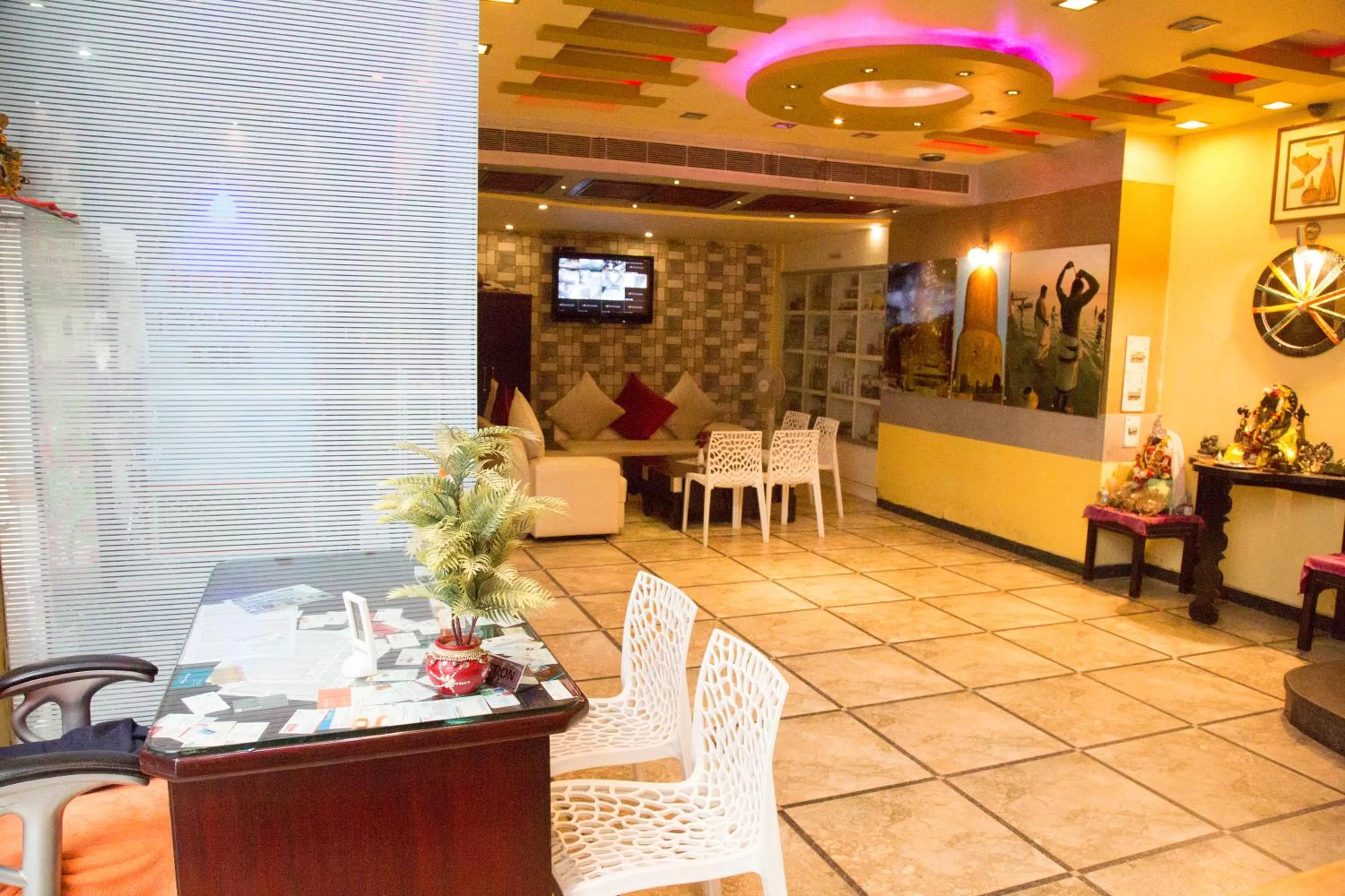 Lobby or reception in Hotel Heritage Inn at Assi Ghat