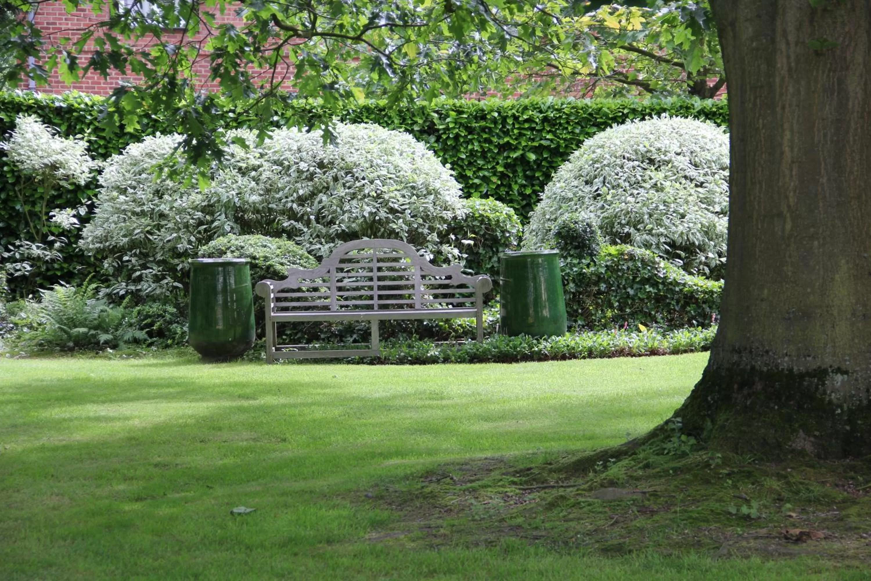 Garden in B&B L'Orangerie