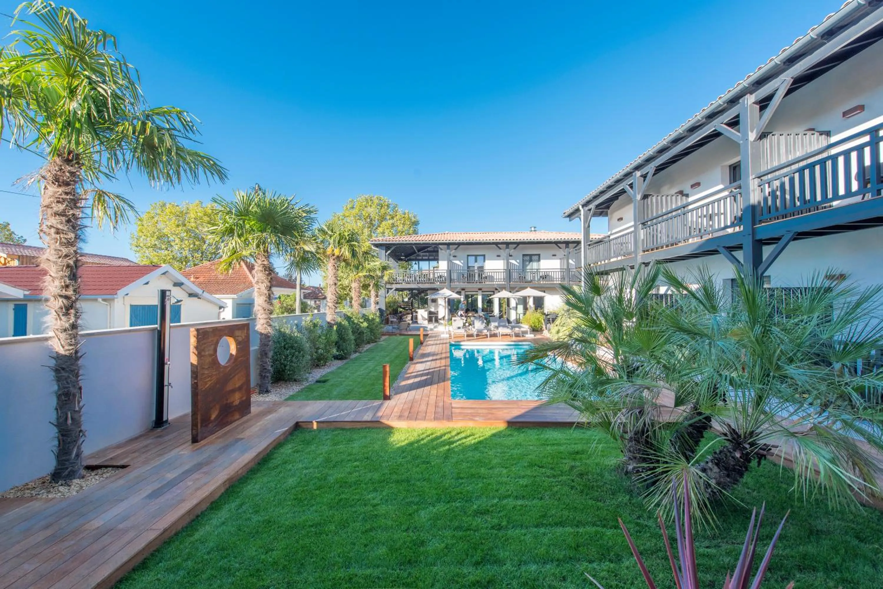 Swimming pool in L'Anderenis Boutique Hôtel