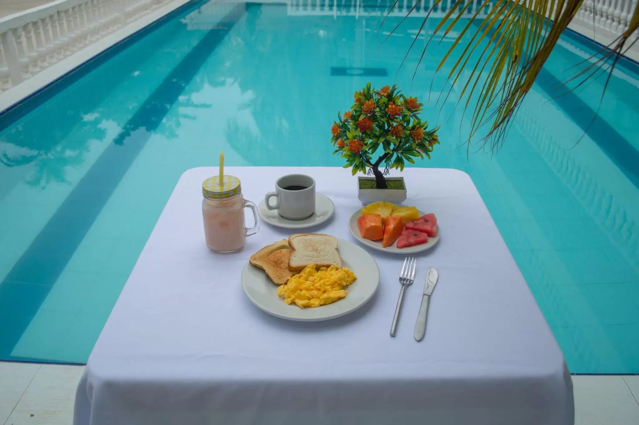 Food close-up in Hotel Boquilla Suites By GEH Suites