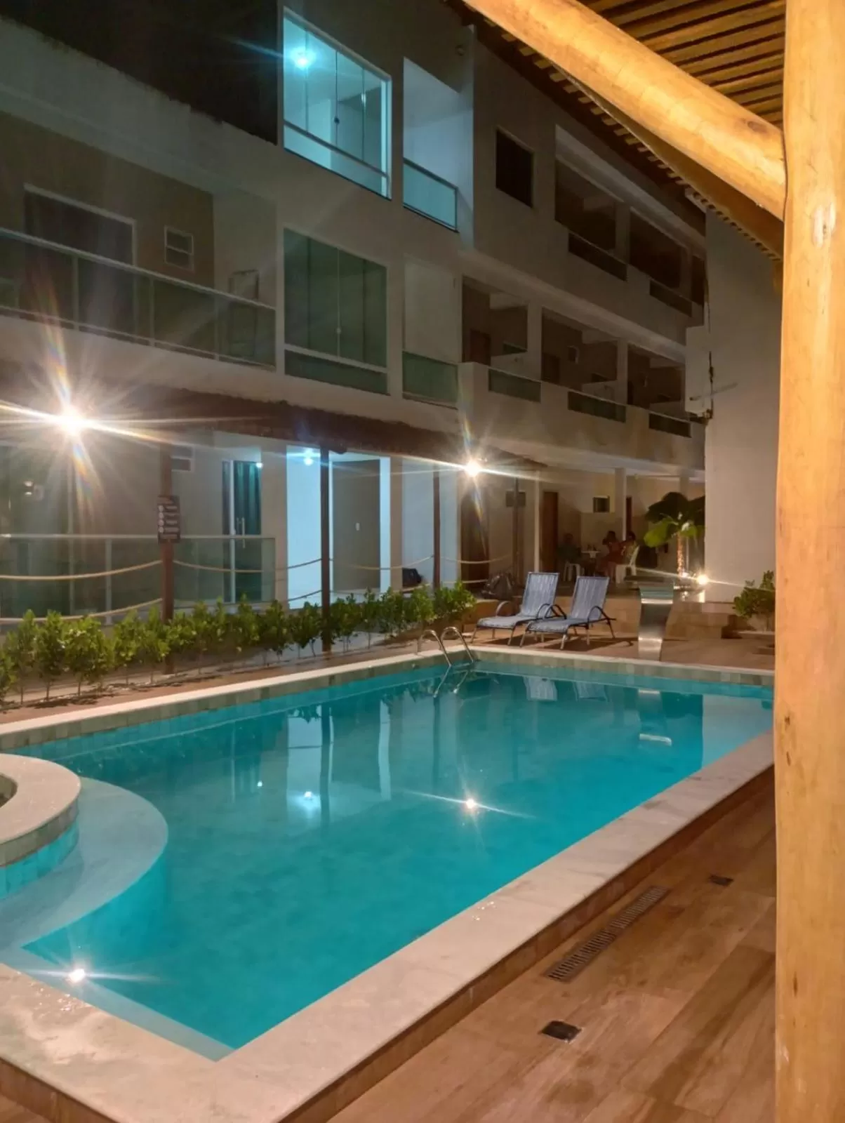 Swimming pool in Pousada Concha Dourada