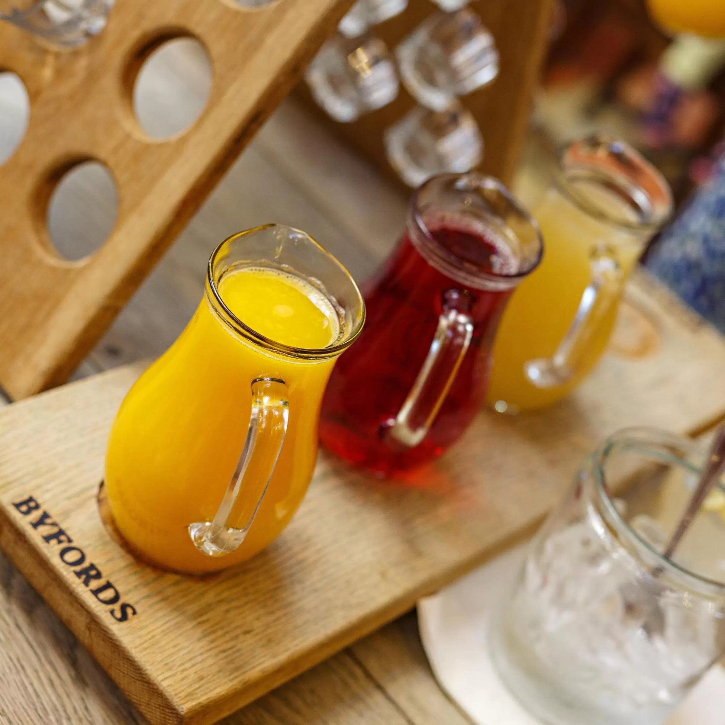 Food and drinks in Byfords