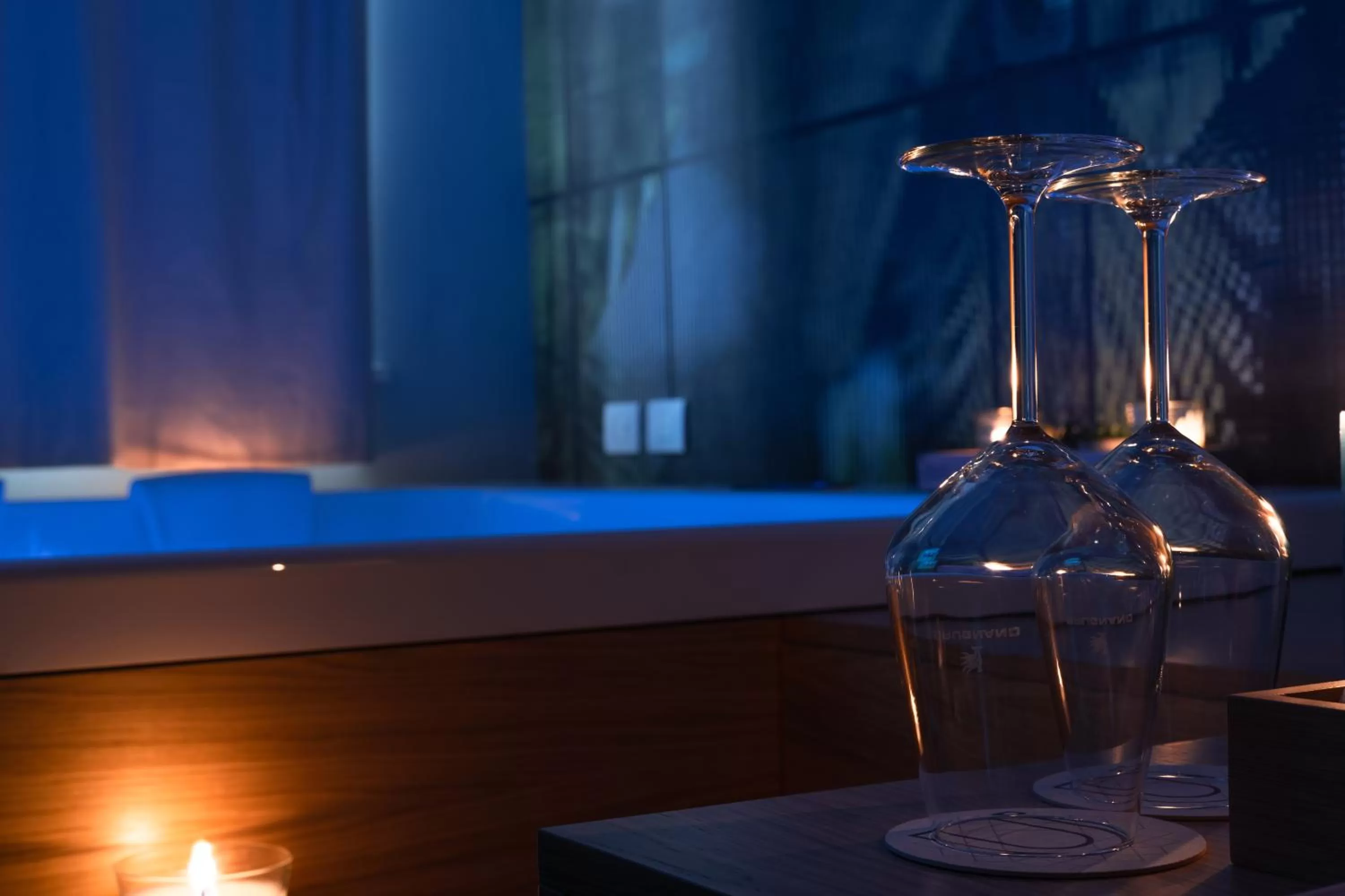 Hot Tub in Archè Design Rooms and Suites