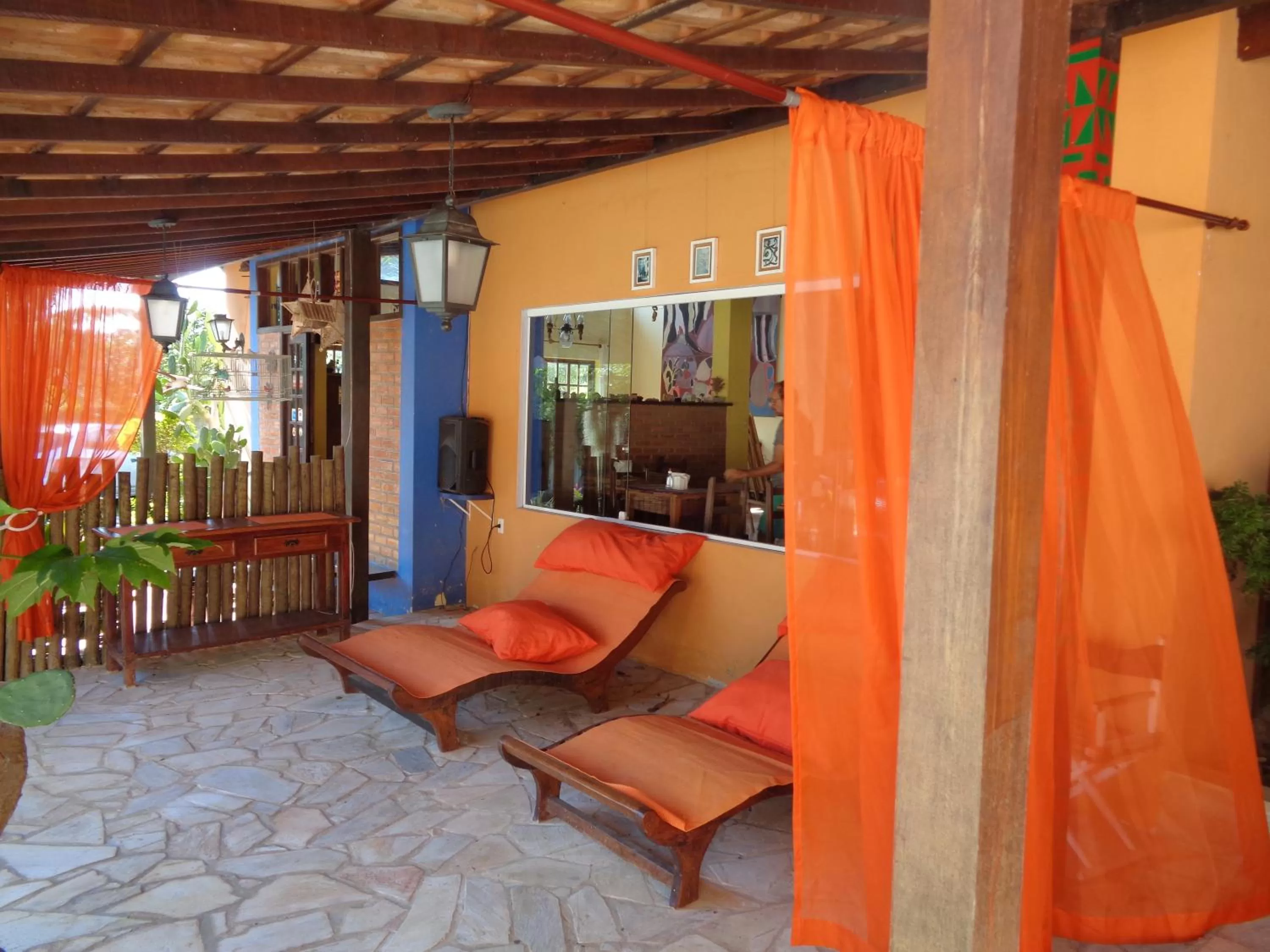 Swimming pool in Pousada Barcarola