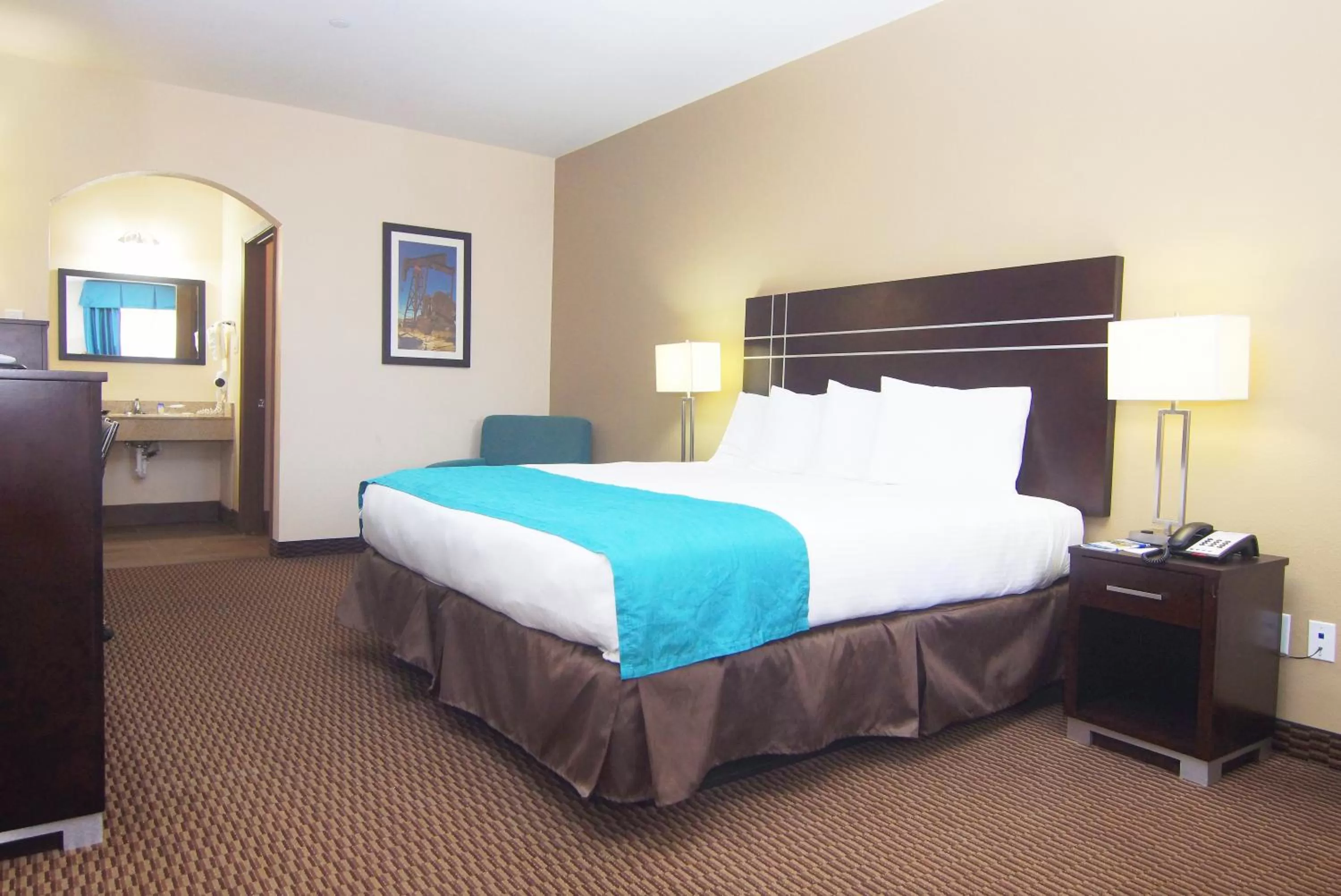 Bedroom, Bed in Americas Best Value Inn Cuero
