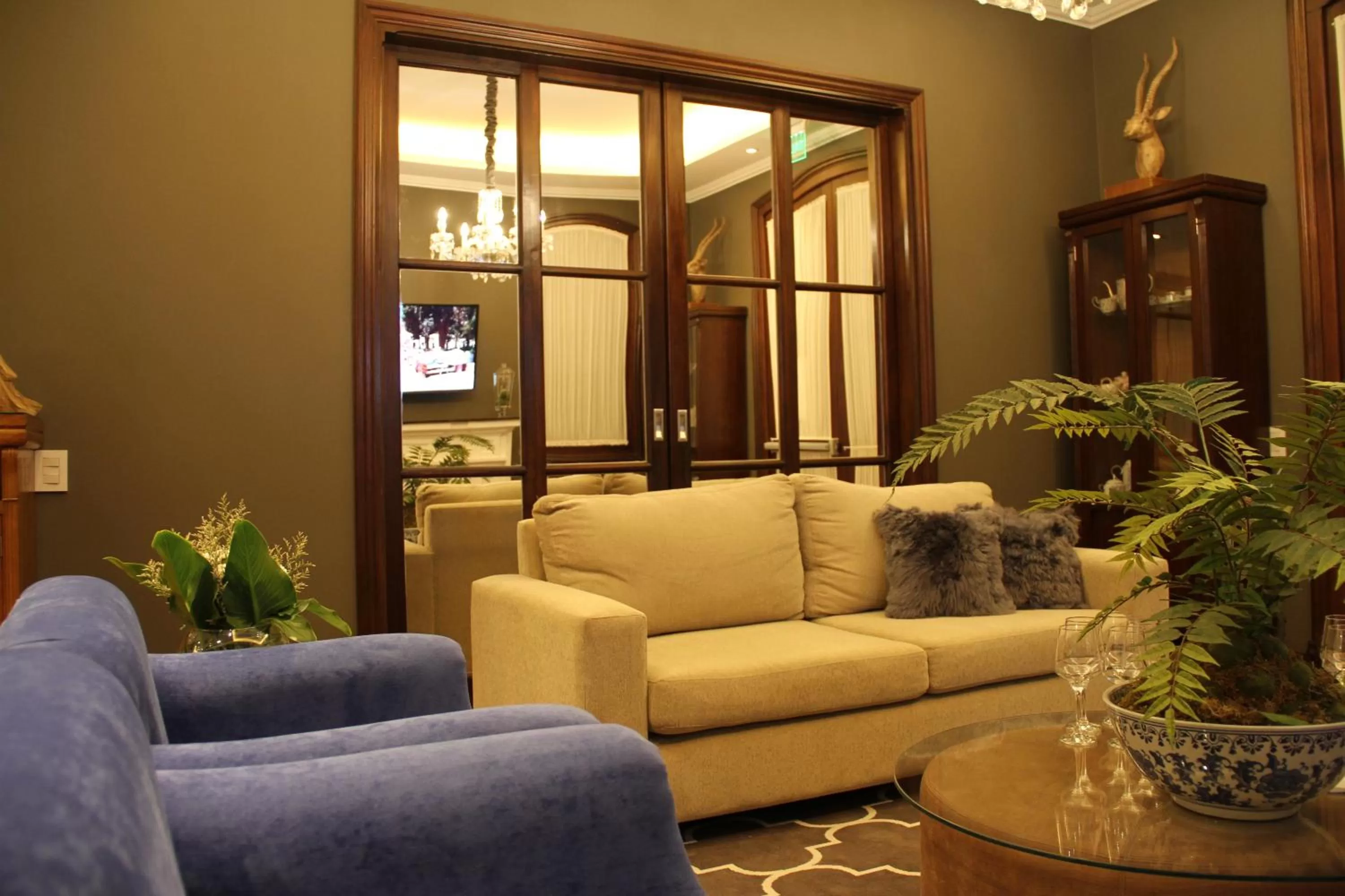 Living room in MG Design Hotel Boutique