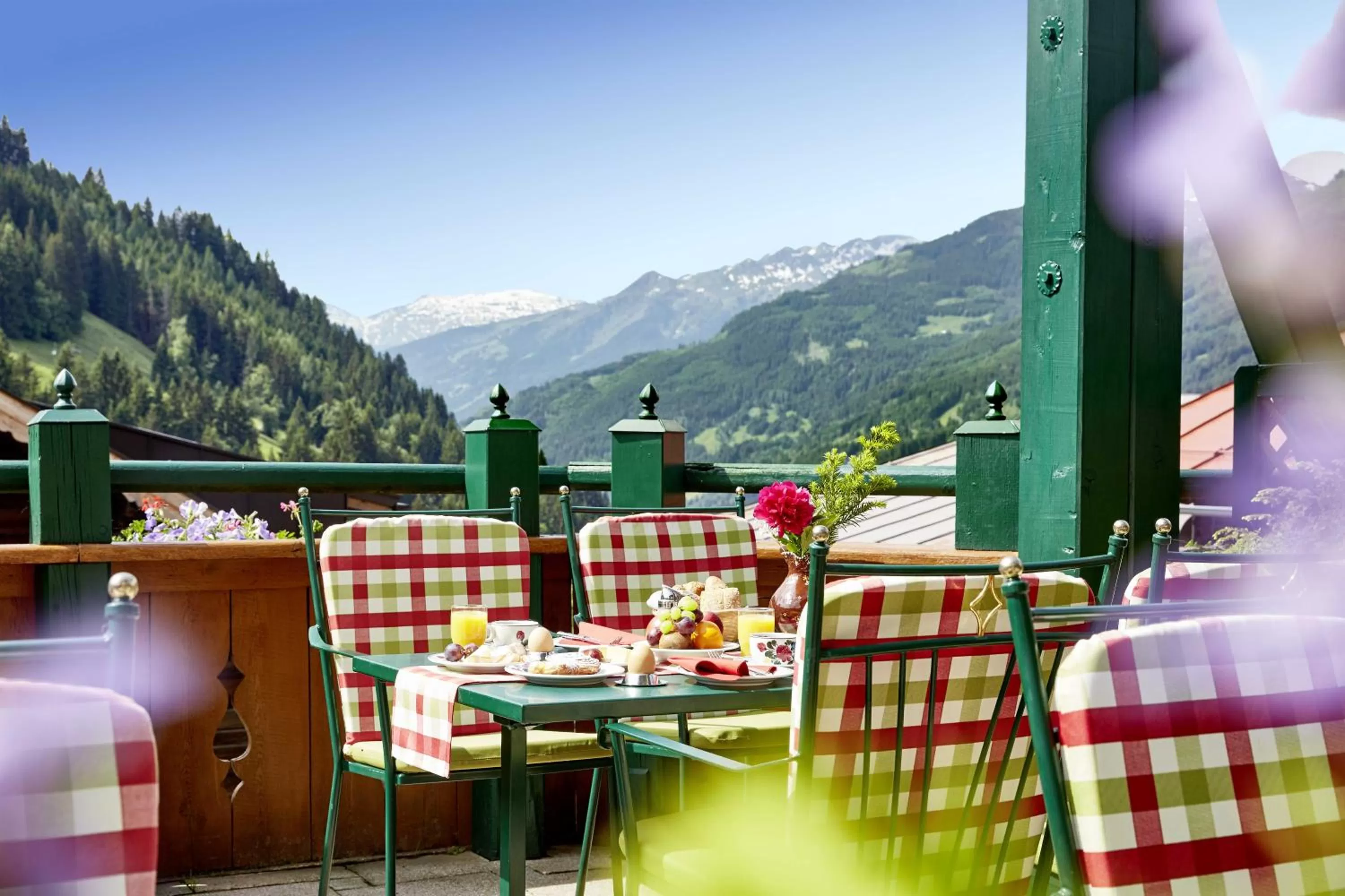 Balcony/Terrace in Berghotel Hauserbauer