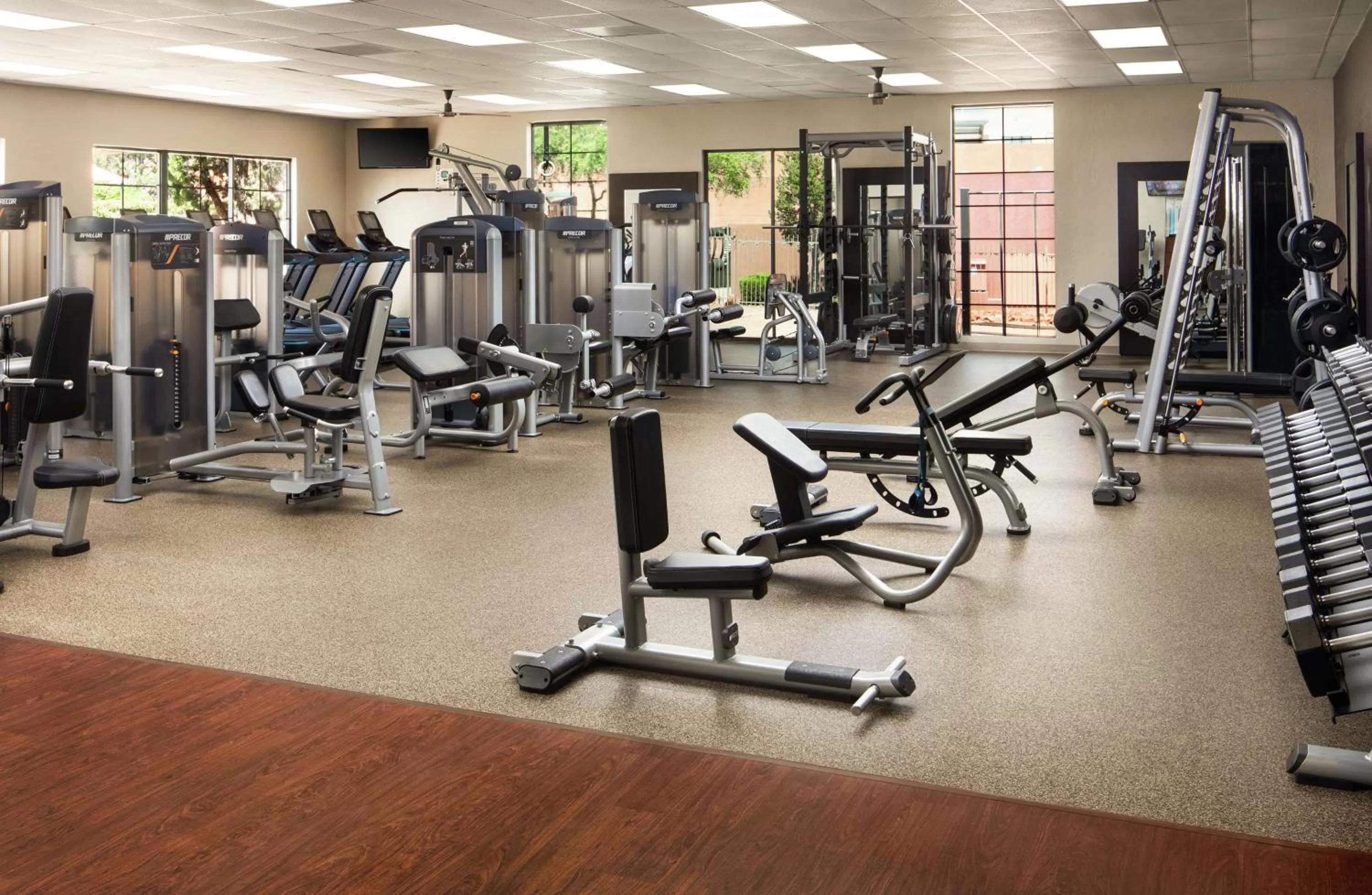 Fitness centre/facilities in Hilton Sedona Resort at Bell Rock