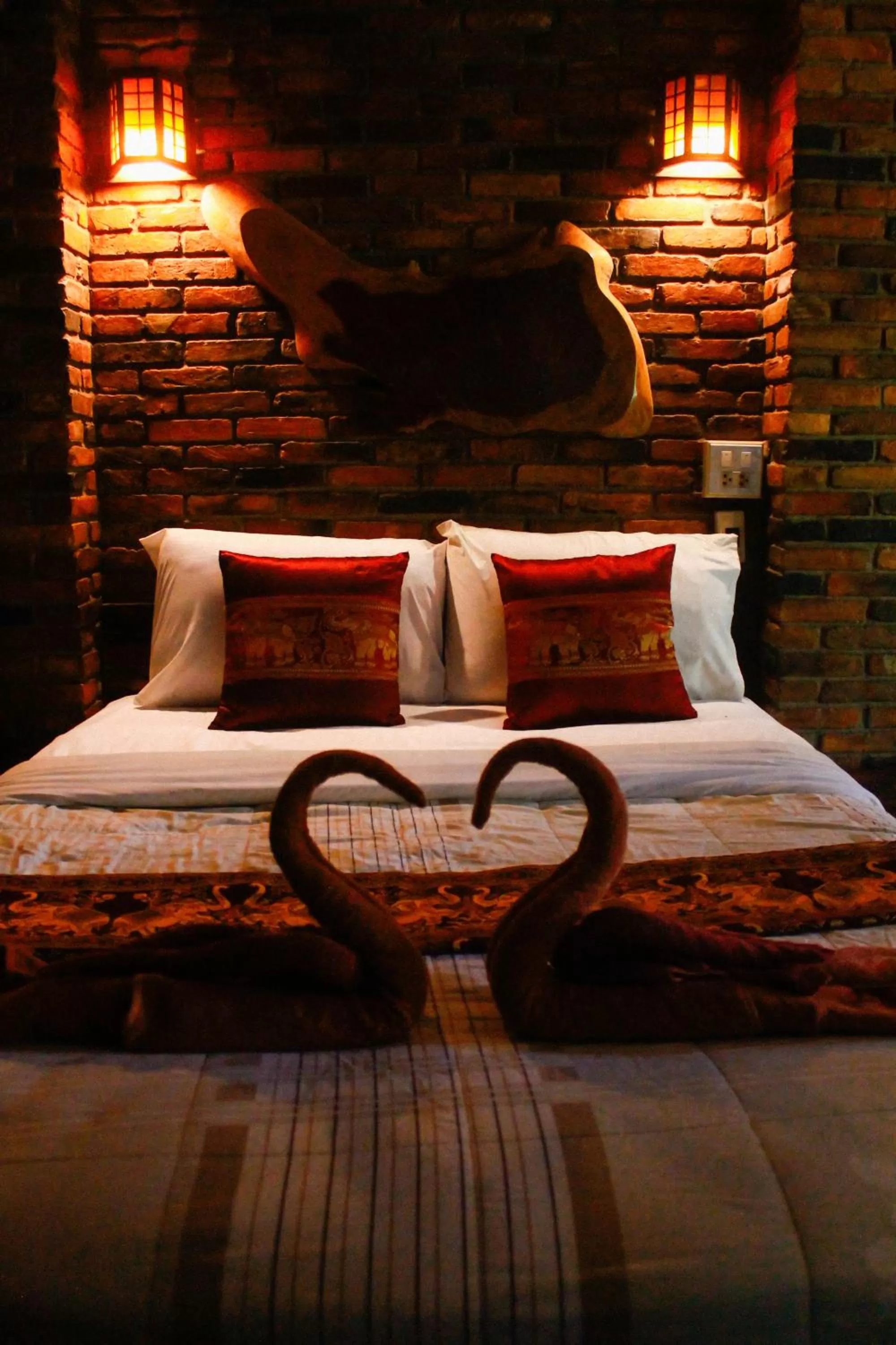 Bedroom in Khao Sok Las Orquideas Resort