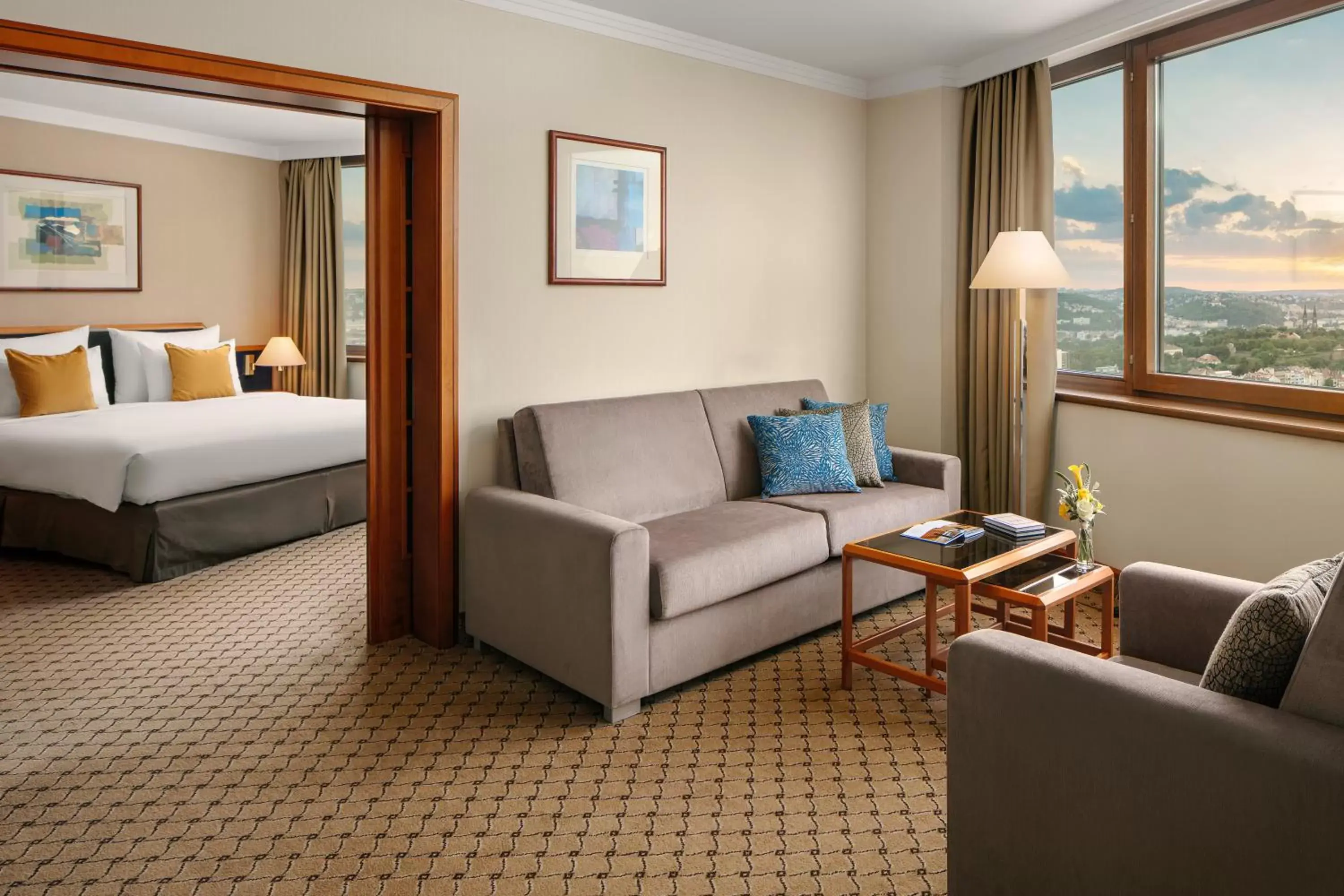 Family Suite with Sofa Bed in Grand Hotel Prague Towers - Czech Leading Hotels Family Suite with Sofa Bed in Grand Hotel Prague Towers - Czech Leading Hotels