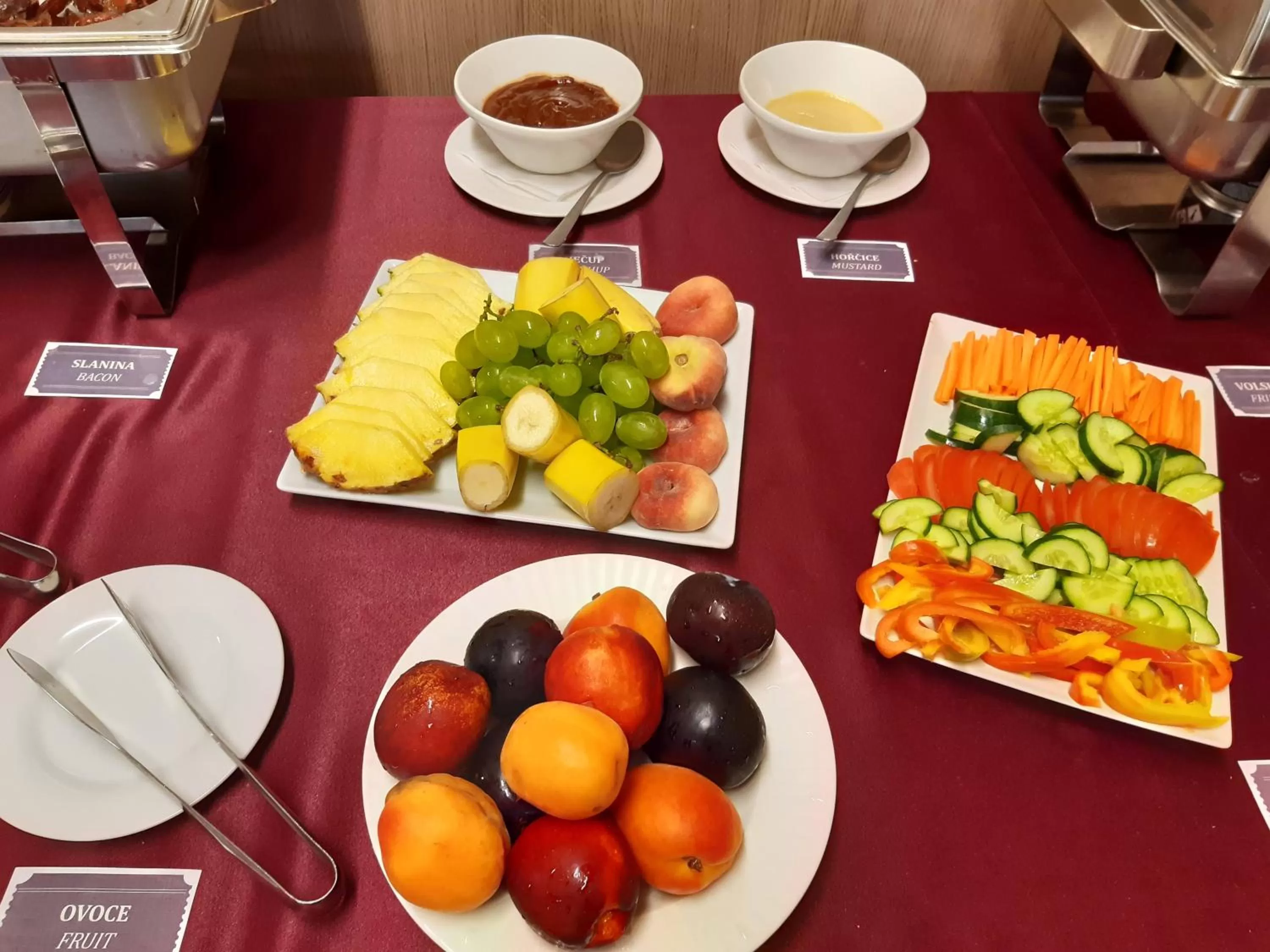 Food and drinks in Hotel Bílý Páv